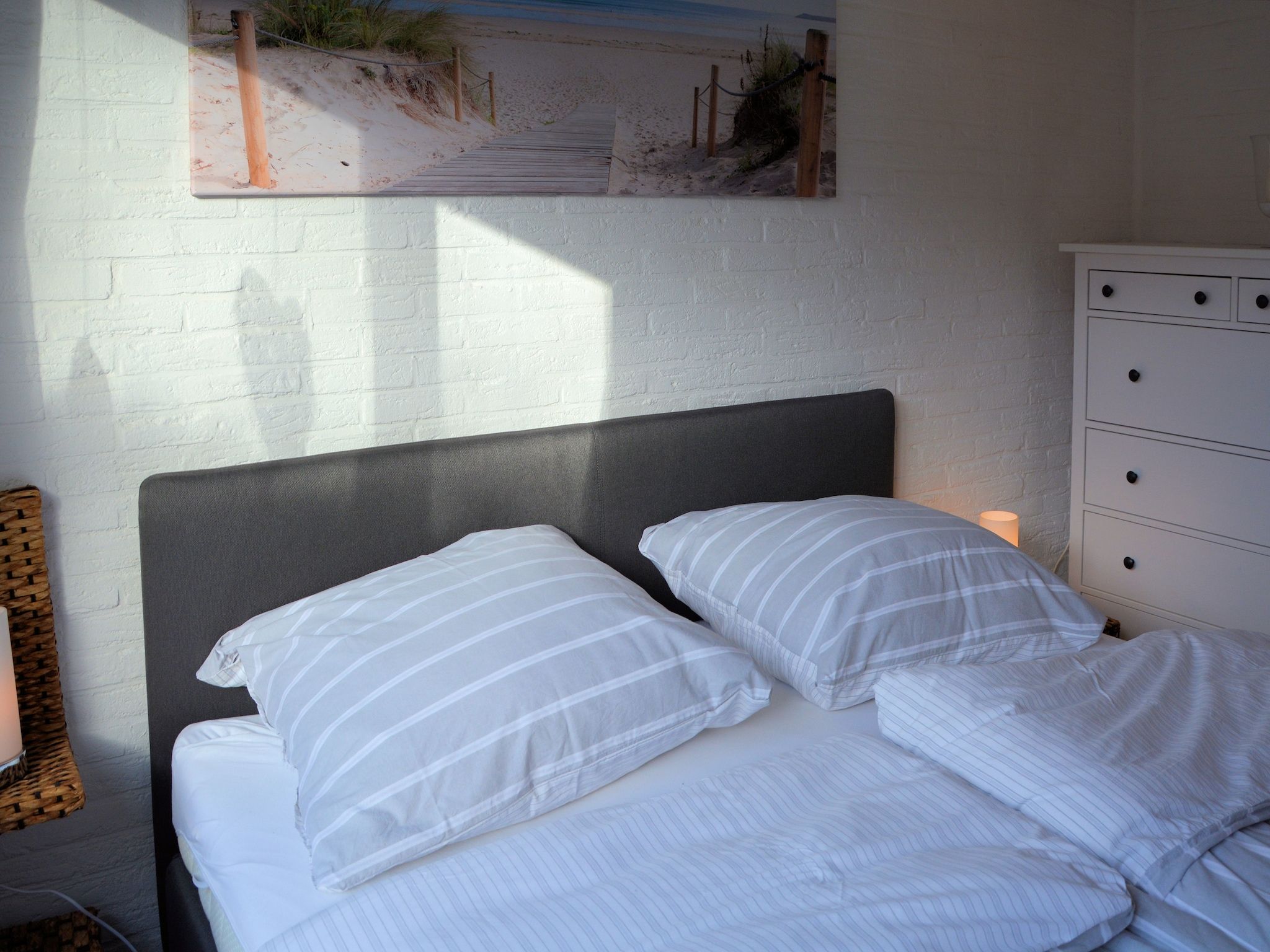 Een slaapkamer van Bos-Lodge in Noordwijkerhout