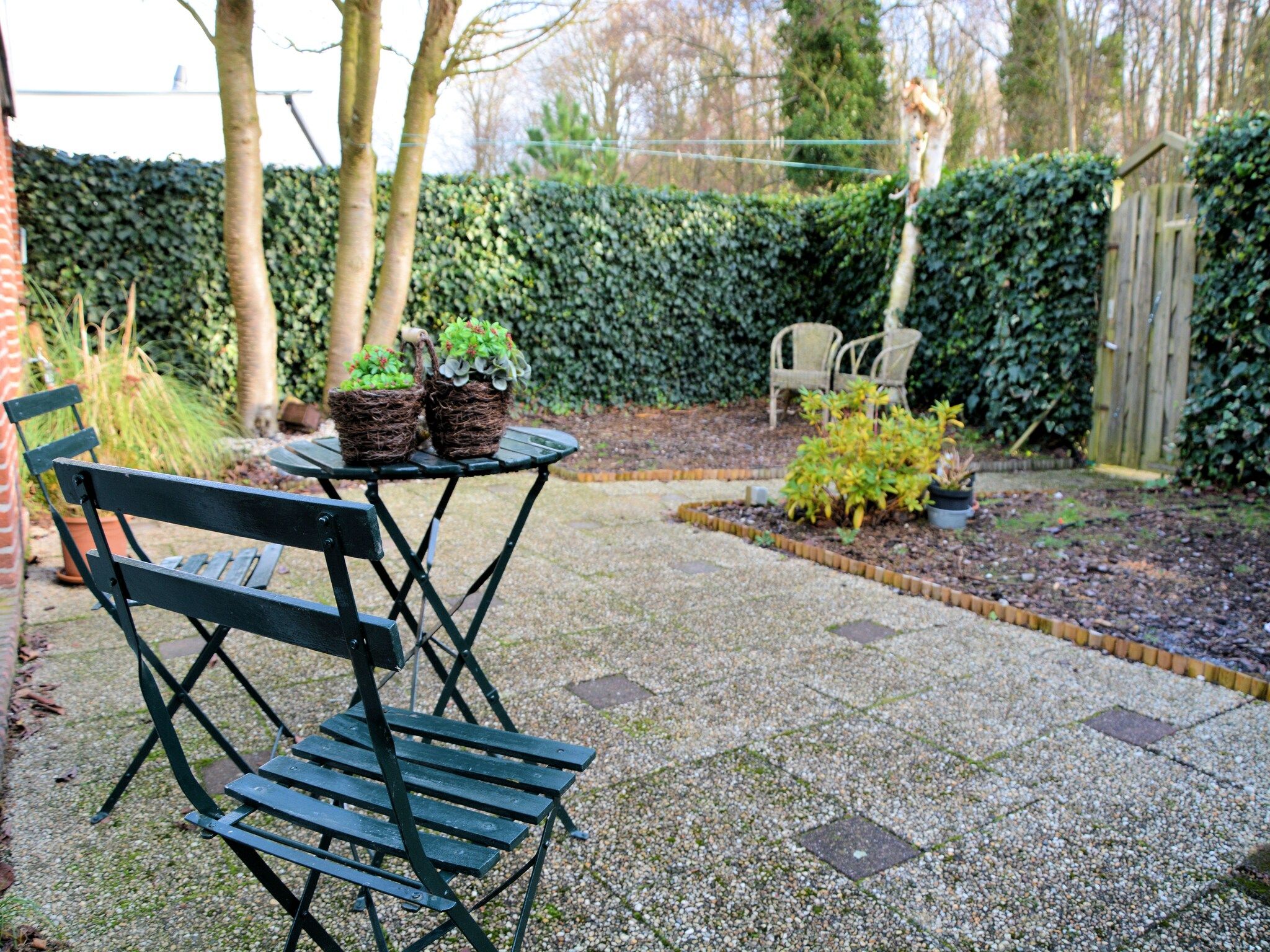 De tuin van Bos-Lodge in Noordwijkerhout