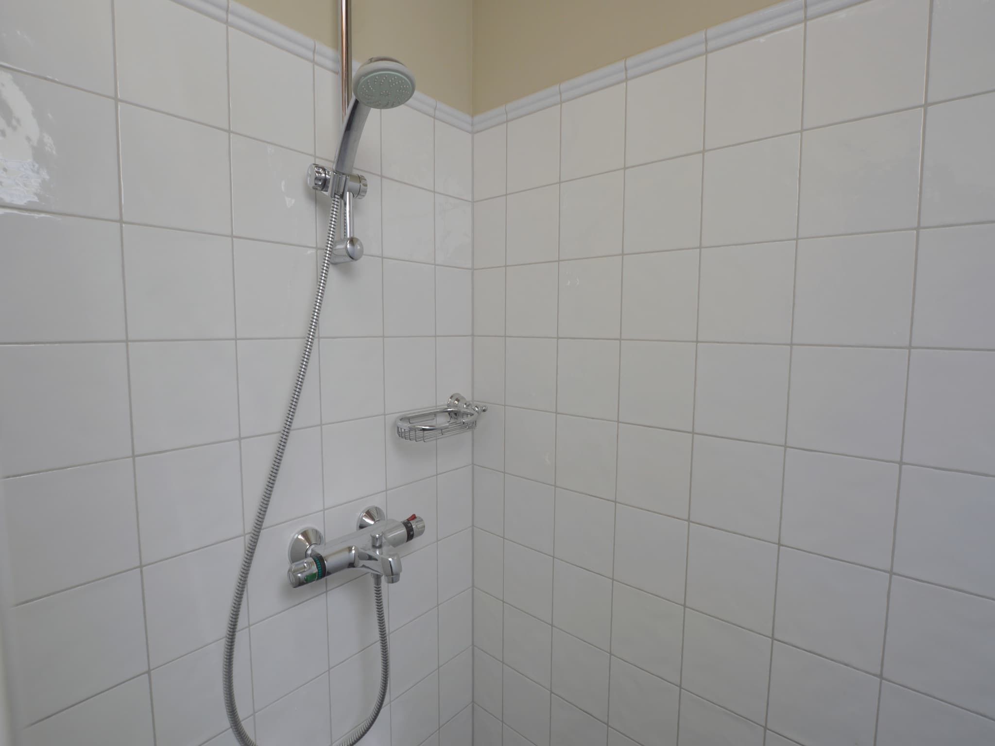 De badkamer van Guesthouse The Old Cottage in Volkel