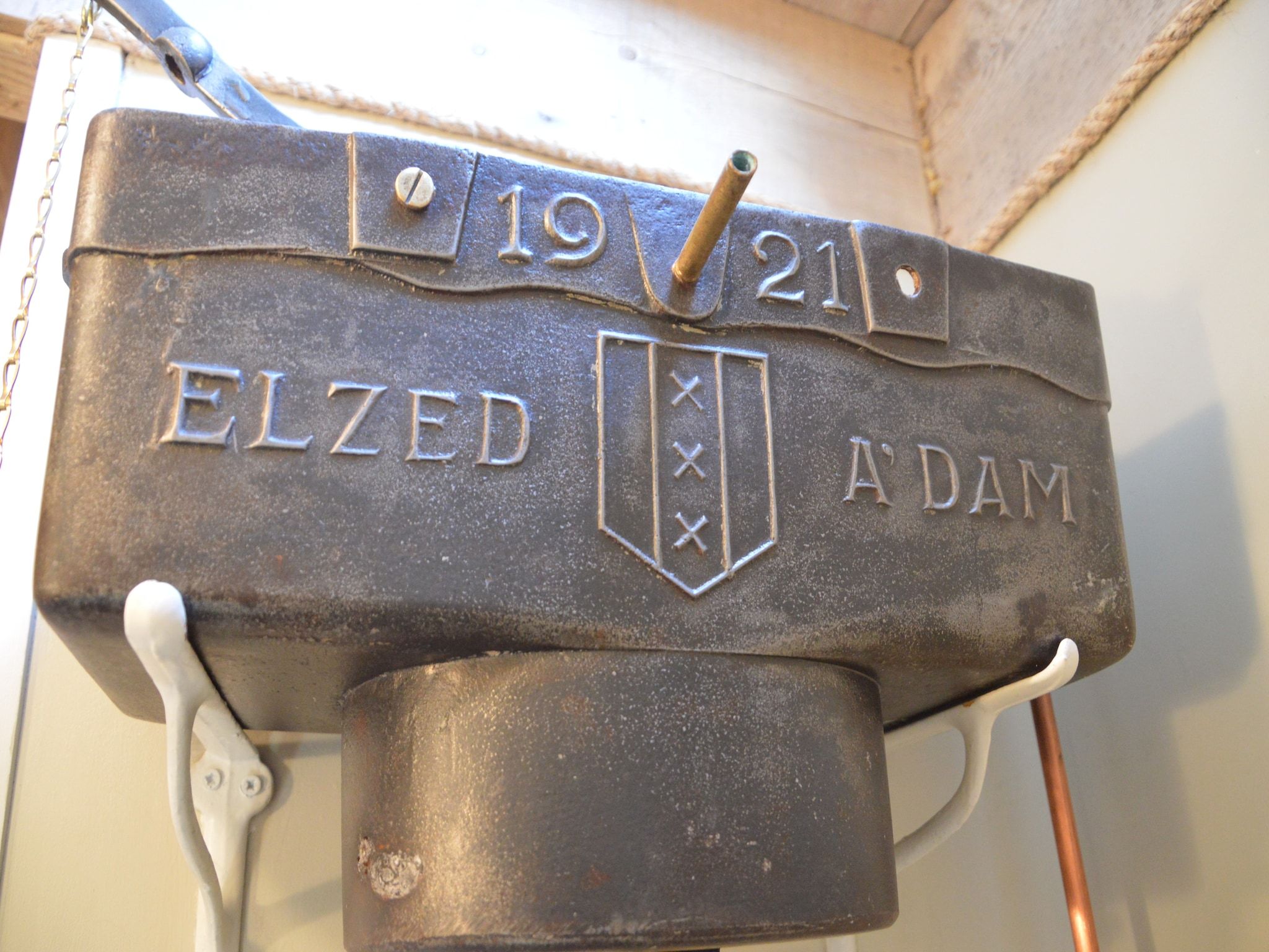 De badkamer van Guesthouse The Old Cottage in Volkel