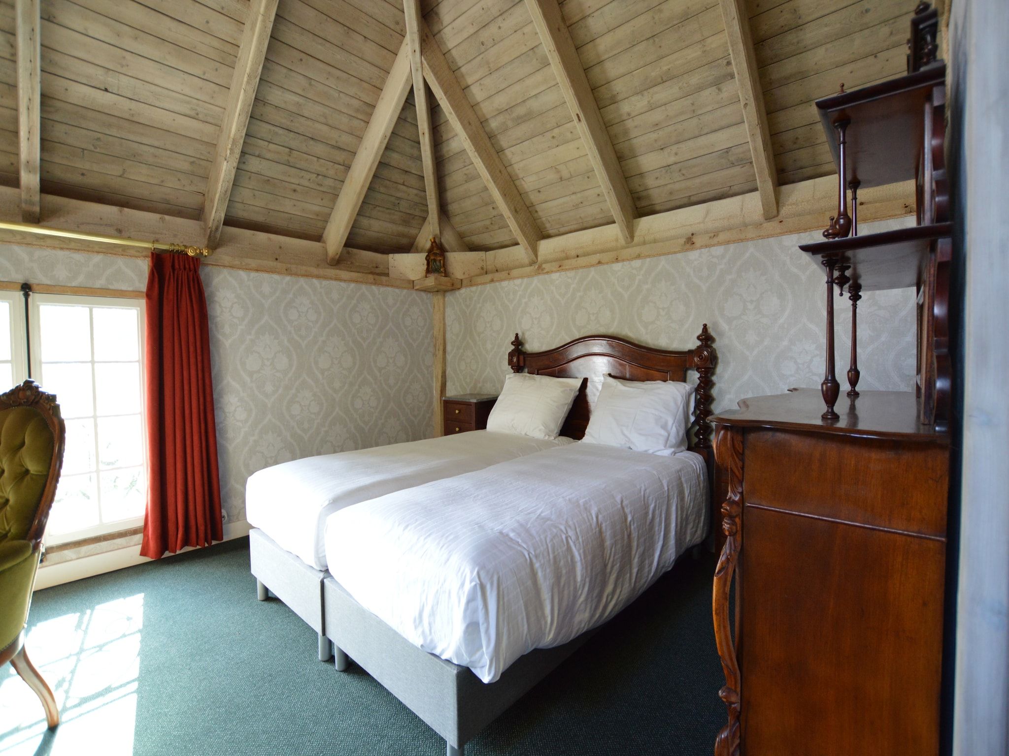 Een slaapkamer van Guesthouse The Old Cottage in Volkel