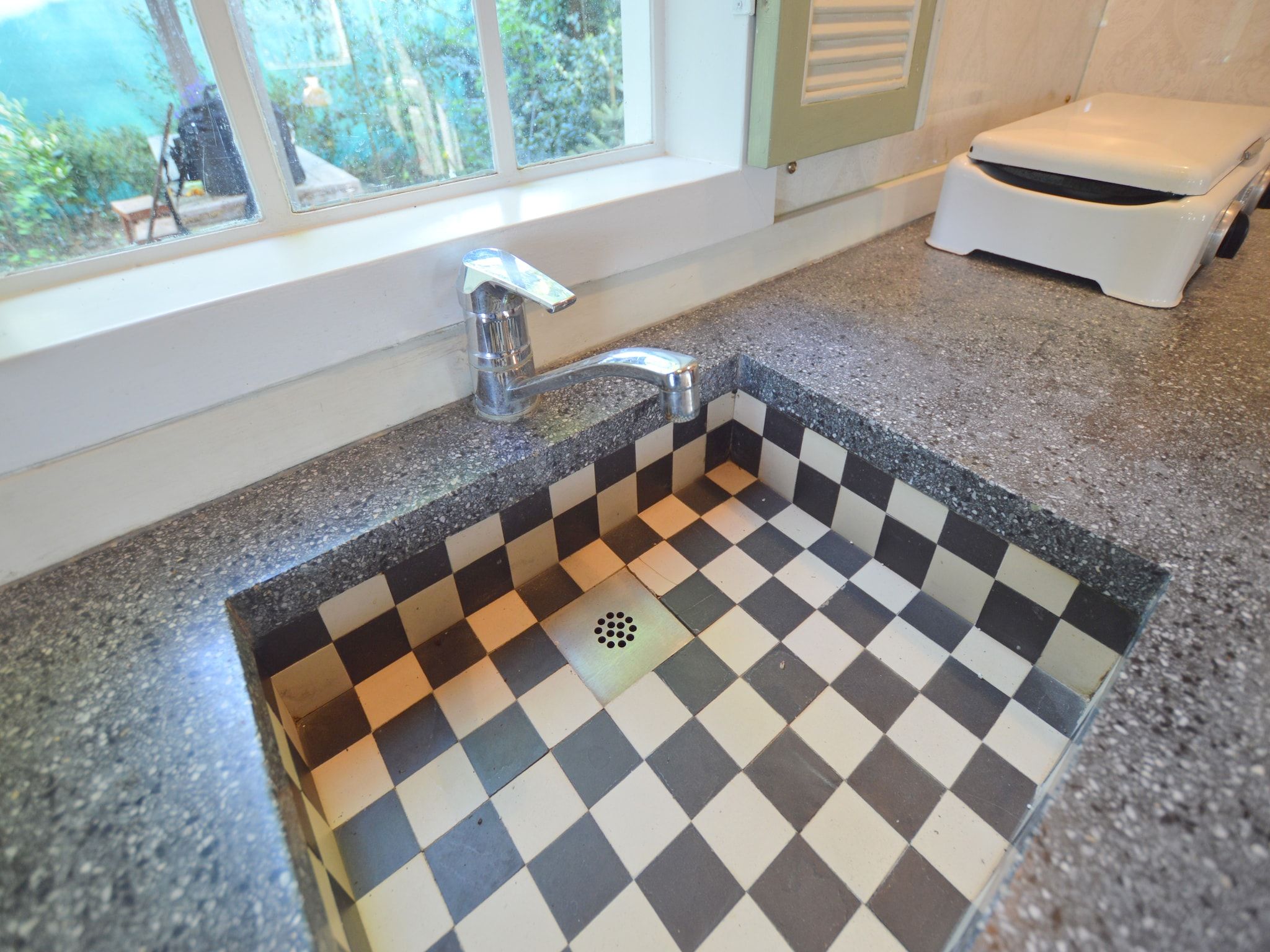 De keuken van Guesthouse The Old Cottage in Volkel