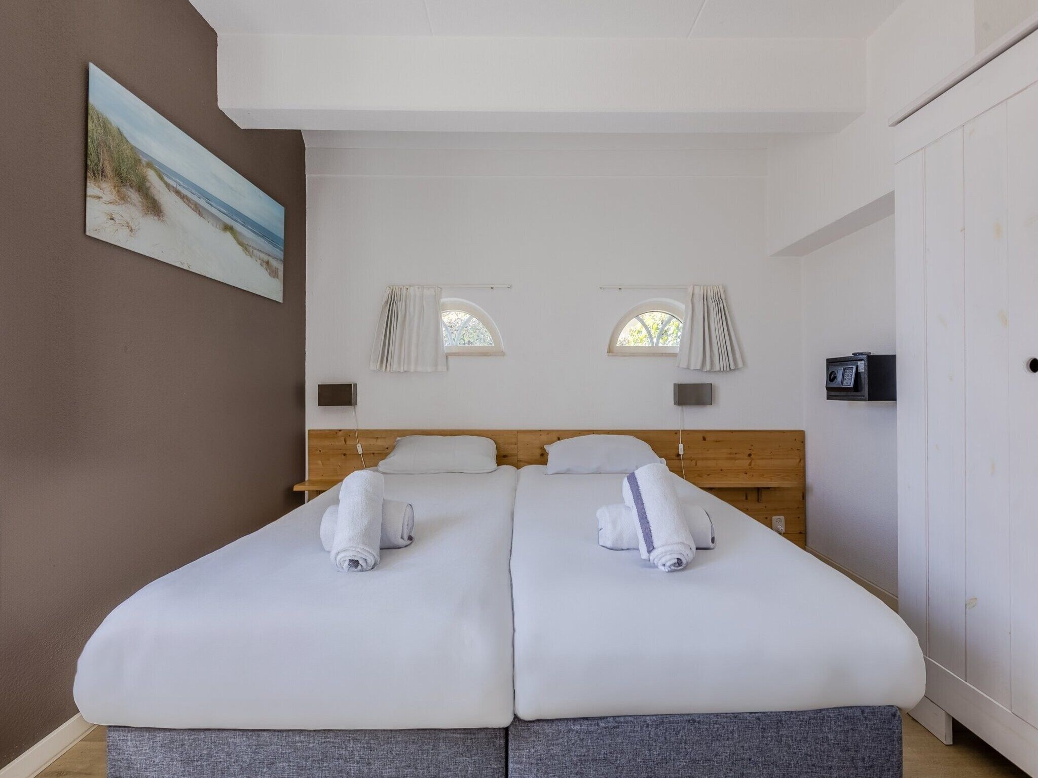 Een slaapkamer van Buitenhof Domburg 12 in Domburg