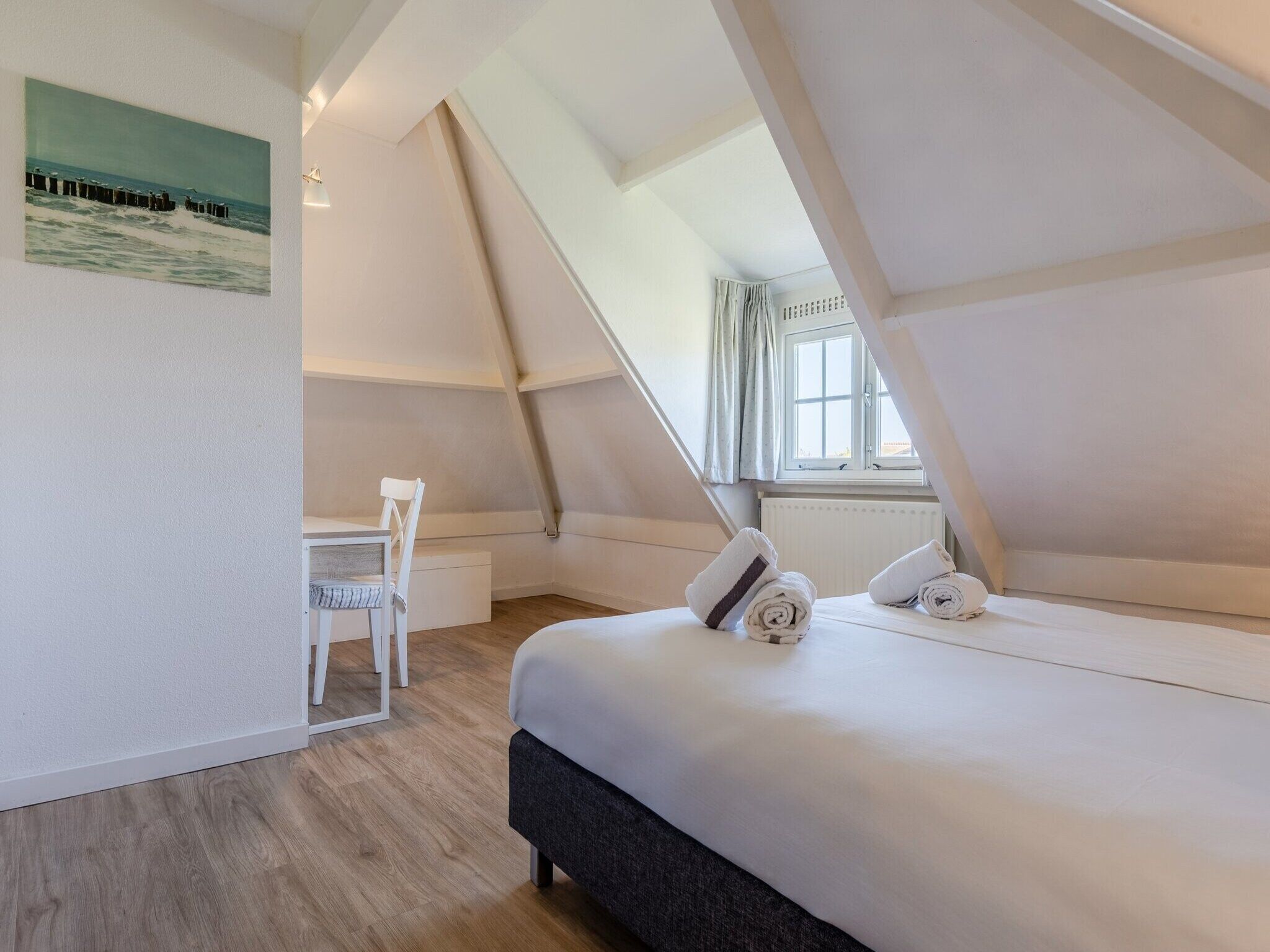 Een slaapkamer van Buitenhof Domburg 12 in Domburg