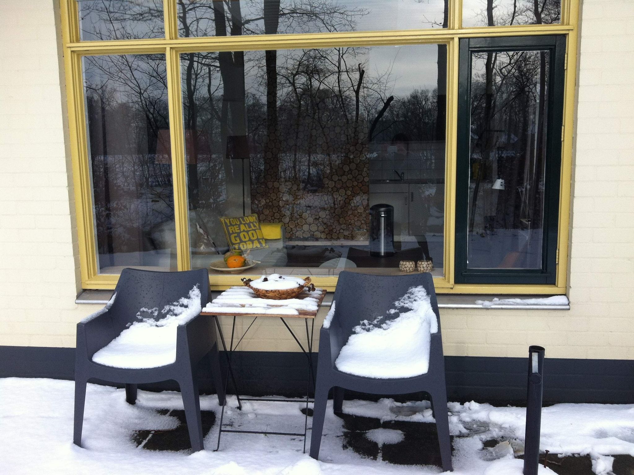 Het terras van Buitenplaats Gerner 6 in Dalfsen