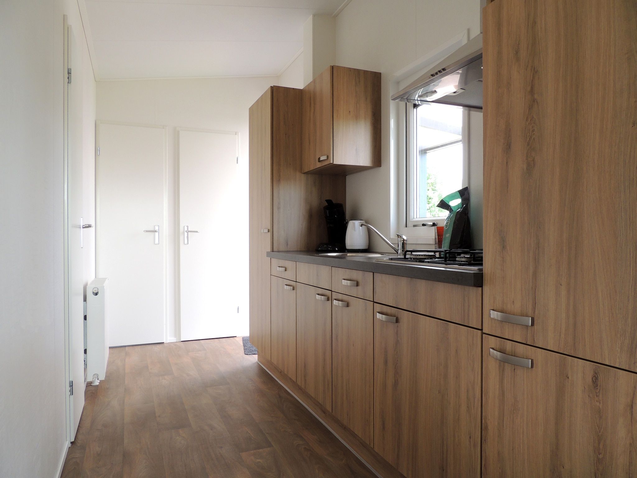 De keuken van Recreatiepark de Boshoek 20 in Voorthuizen