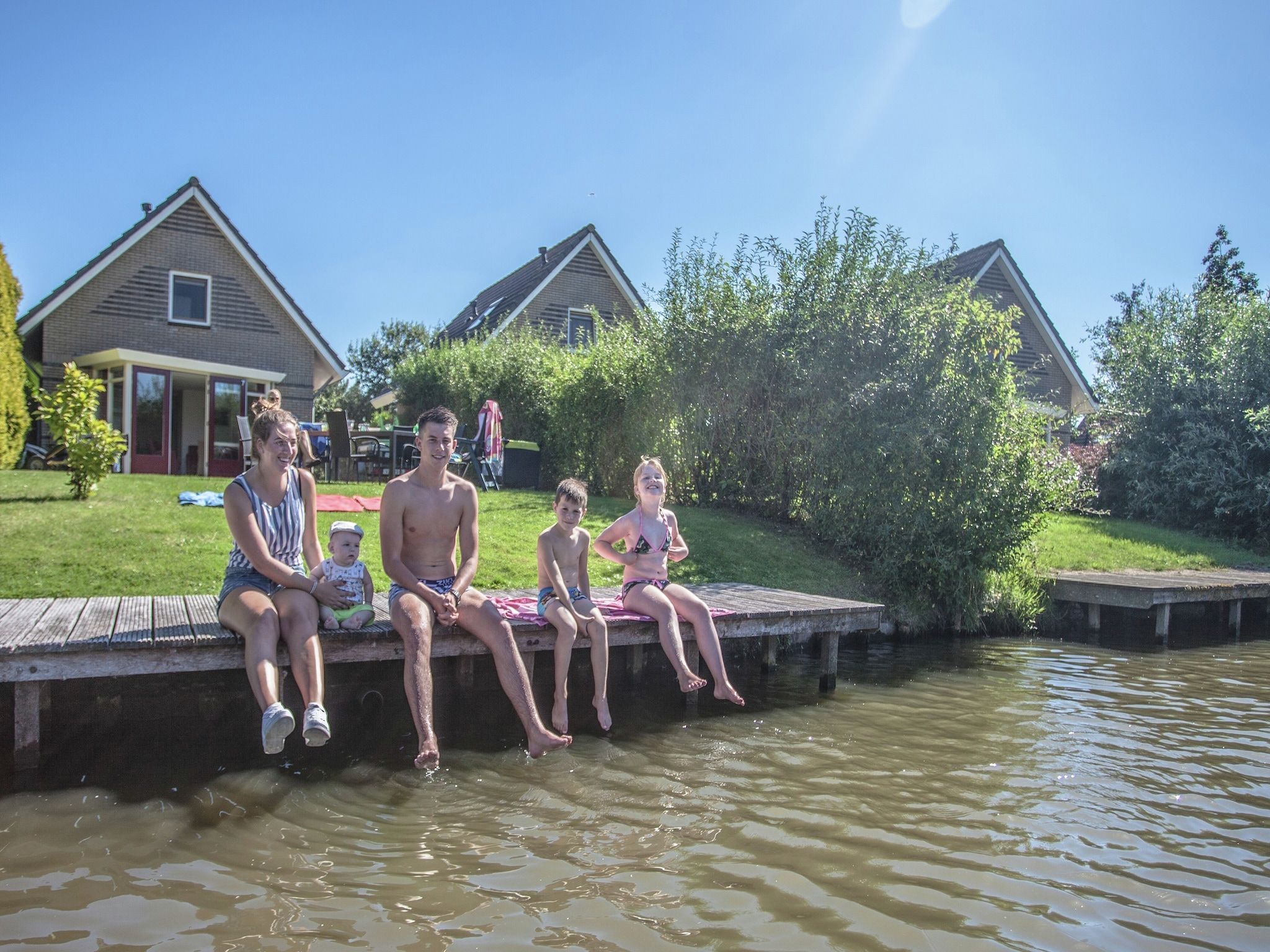 De buitenkant van Dijkhuis 6 in Medemblik