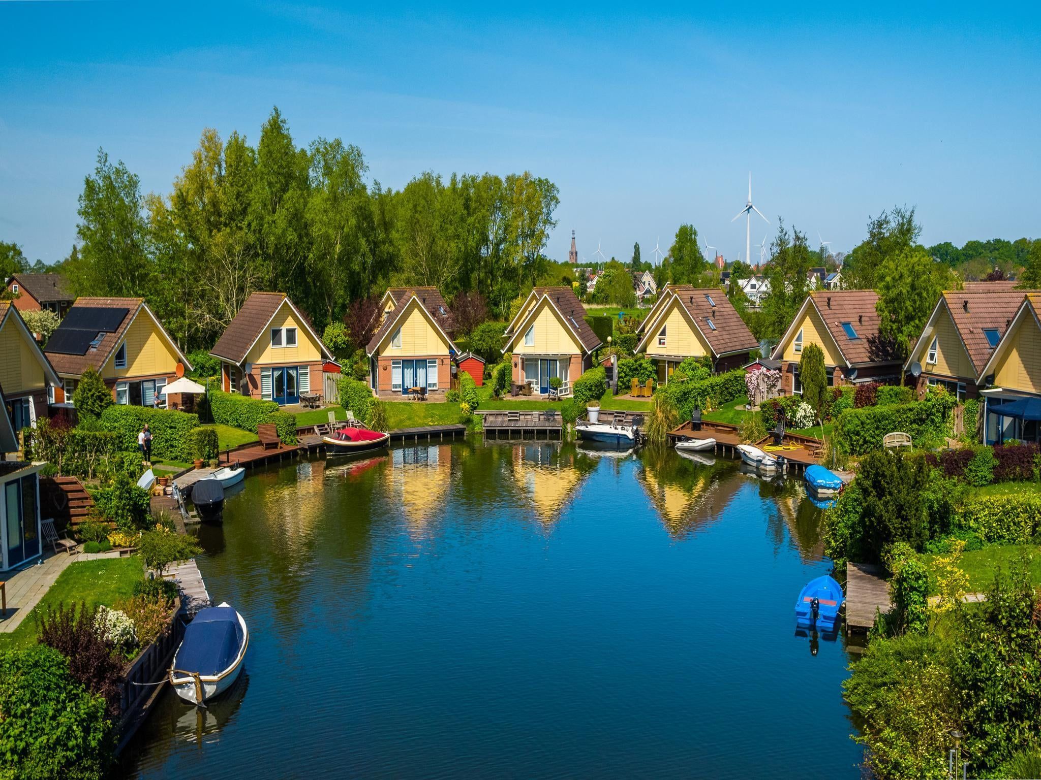De buitenkant van Vlietstroom 6 in Medemblik