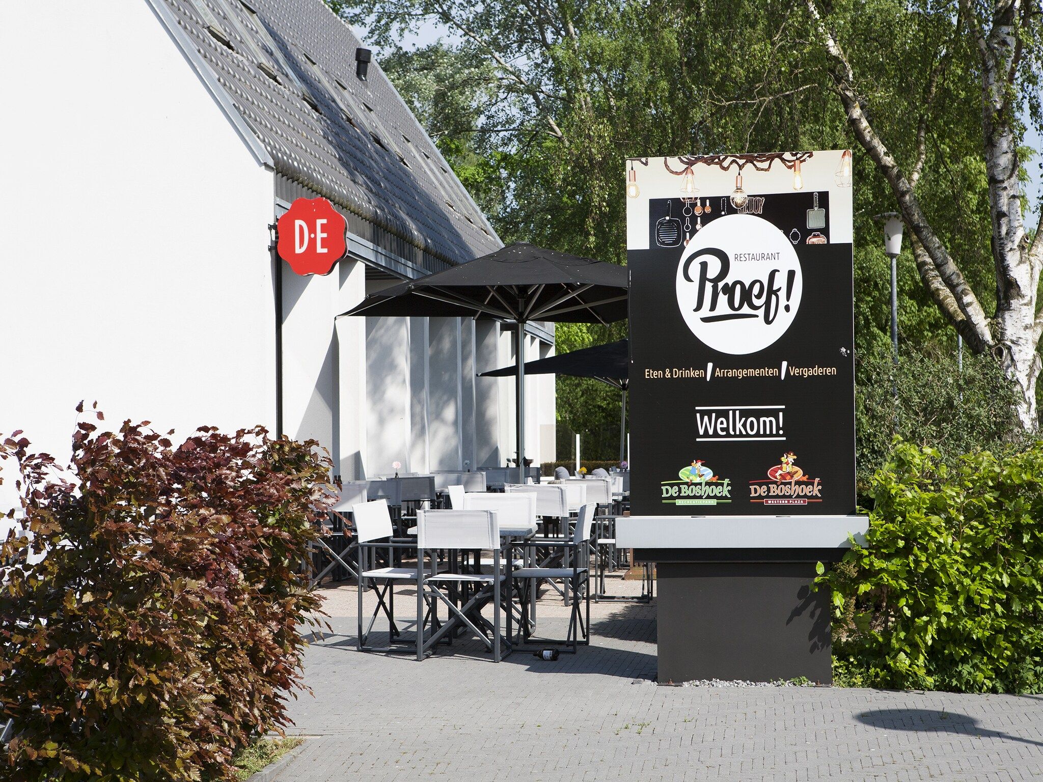 Parkfaciliteiten bij Recreatiepark de Boshoek 11 in Voorthuizen