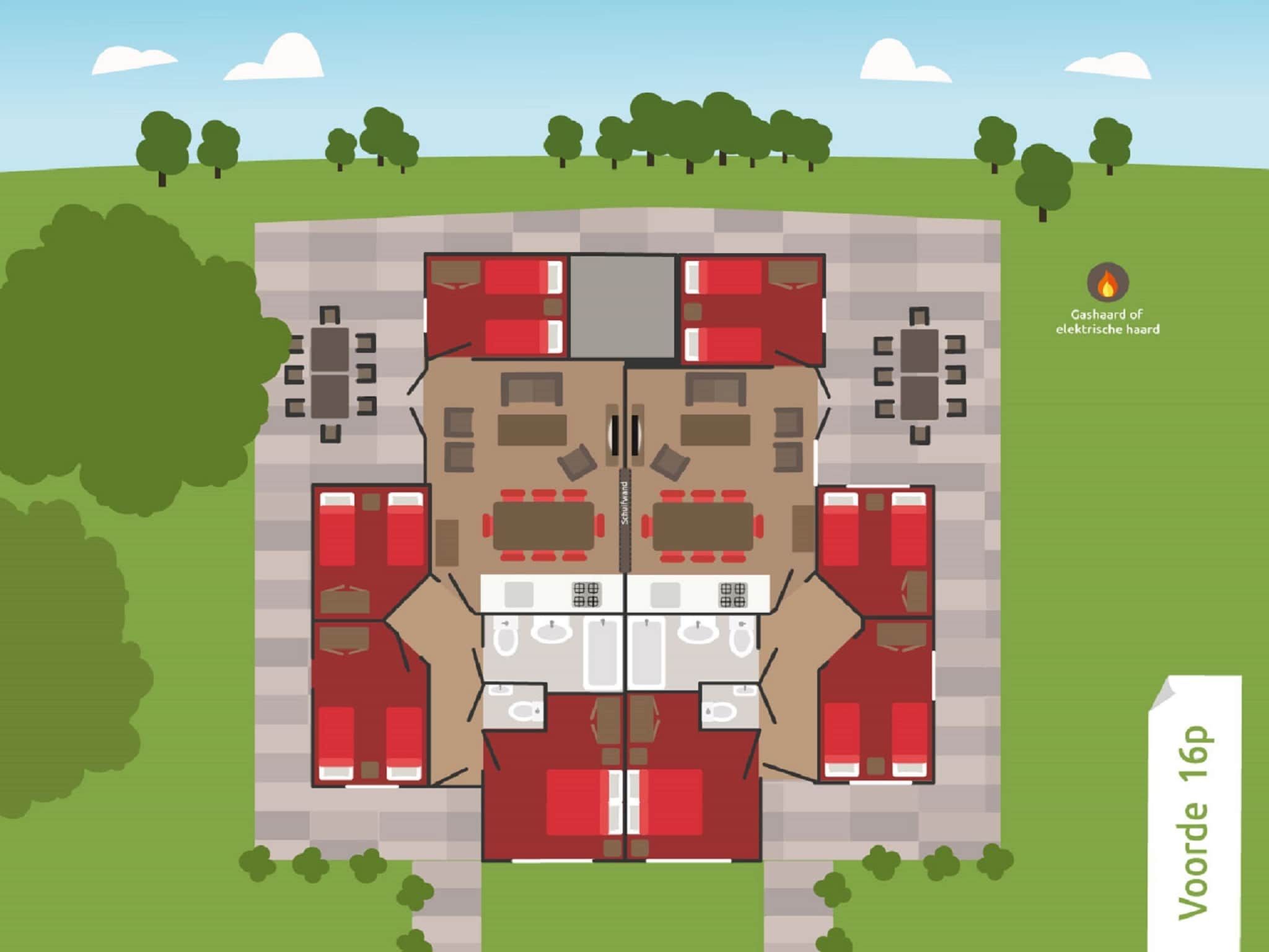 Voorzieningen bij Recreatiepark de Boshoek 15 in Voorthuizen