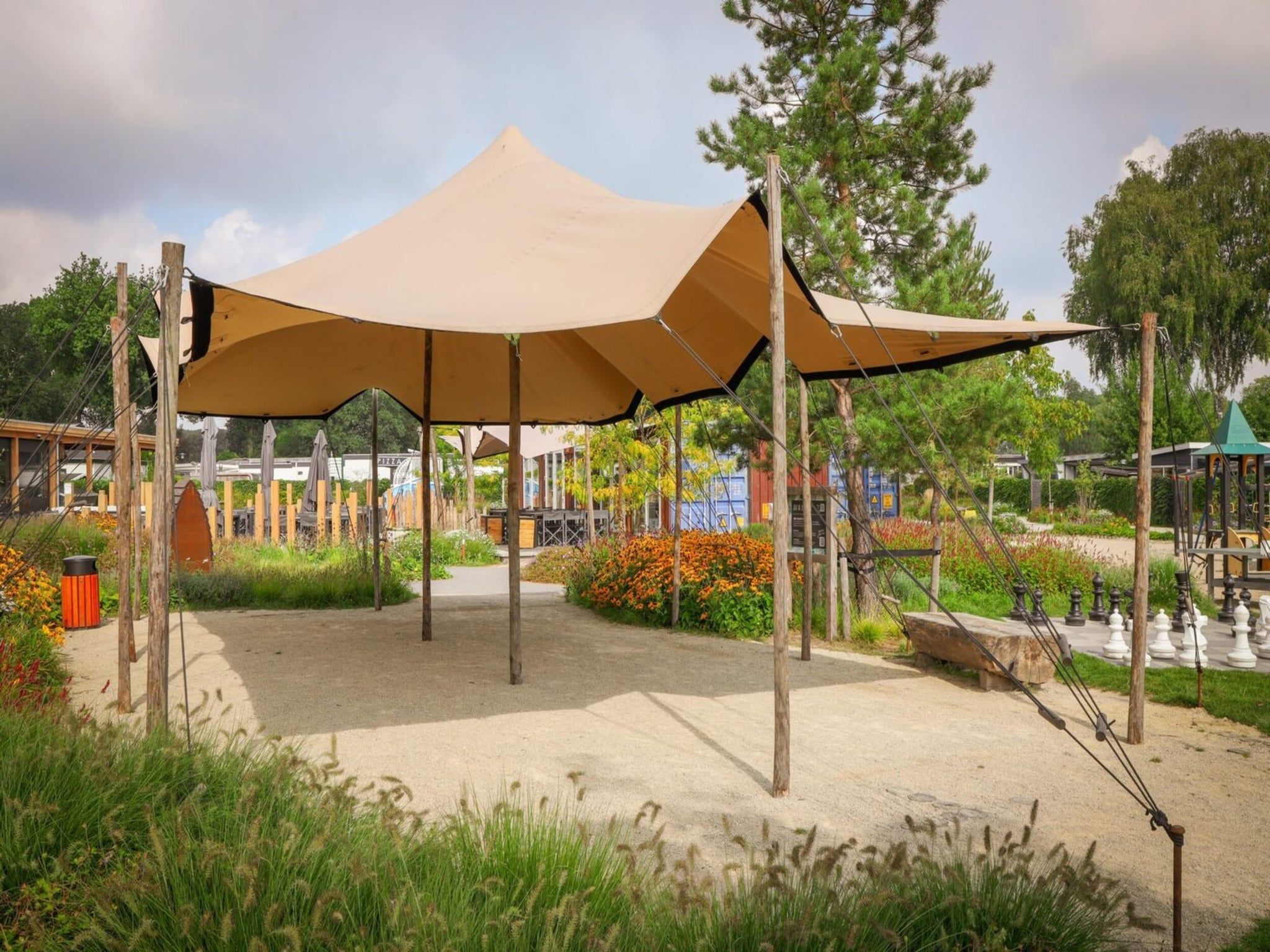 Parkfaciliteiten bij Recreatiepark de Boshoek 16 in Voorthuizen