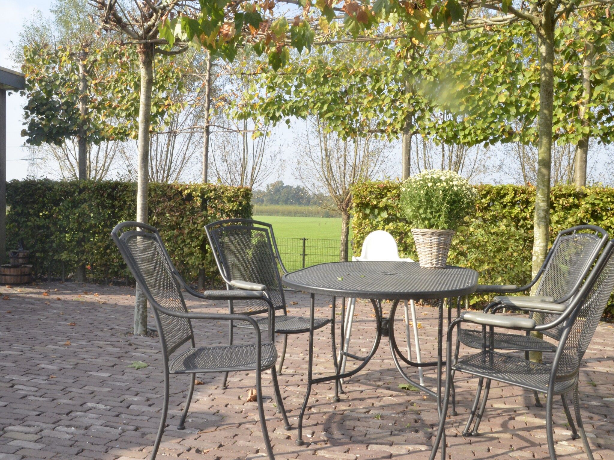 Het terras van Landelijk Utrecht in Overberg