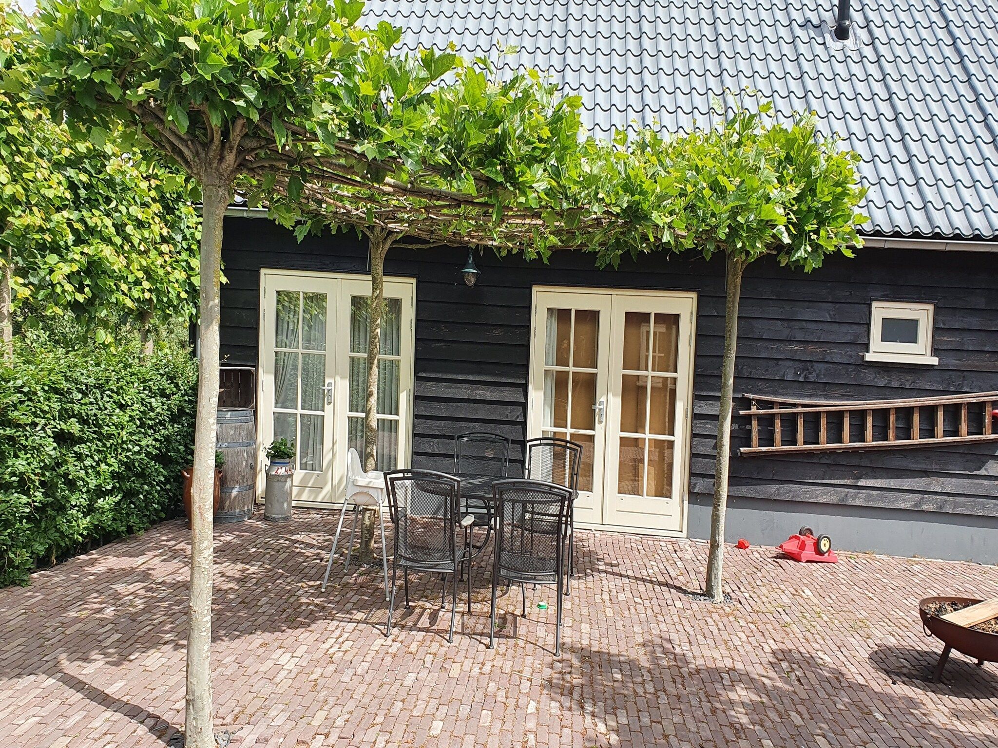 Het terras van Landelijk Utrecht in Overberg