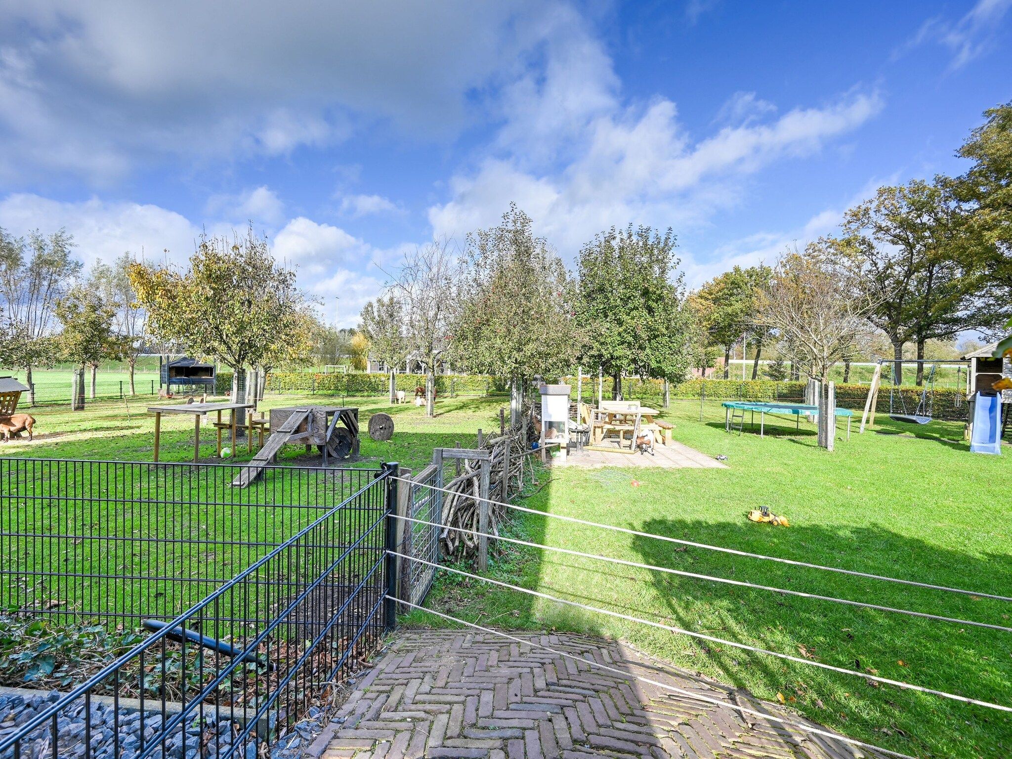 Het uitzicht vanaf Landelijk Utrecht in Overberg