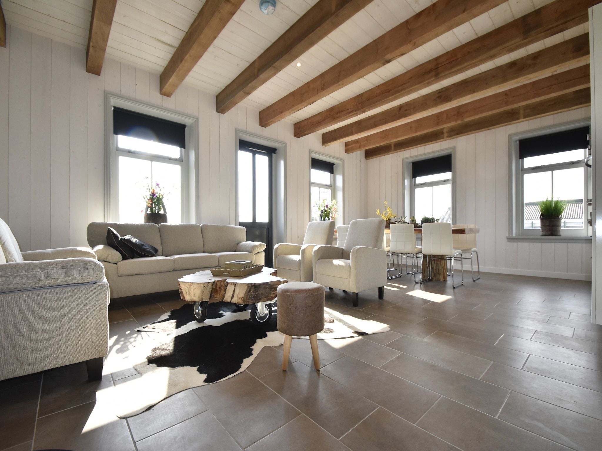 De woonkamer van Hazenborgh - Strandhuys in Callantsoog