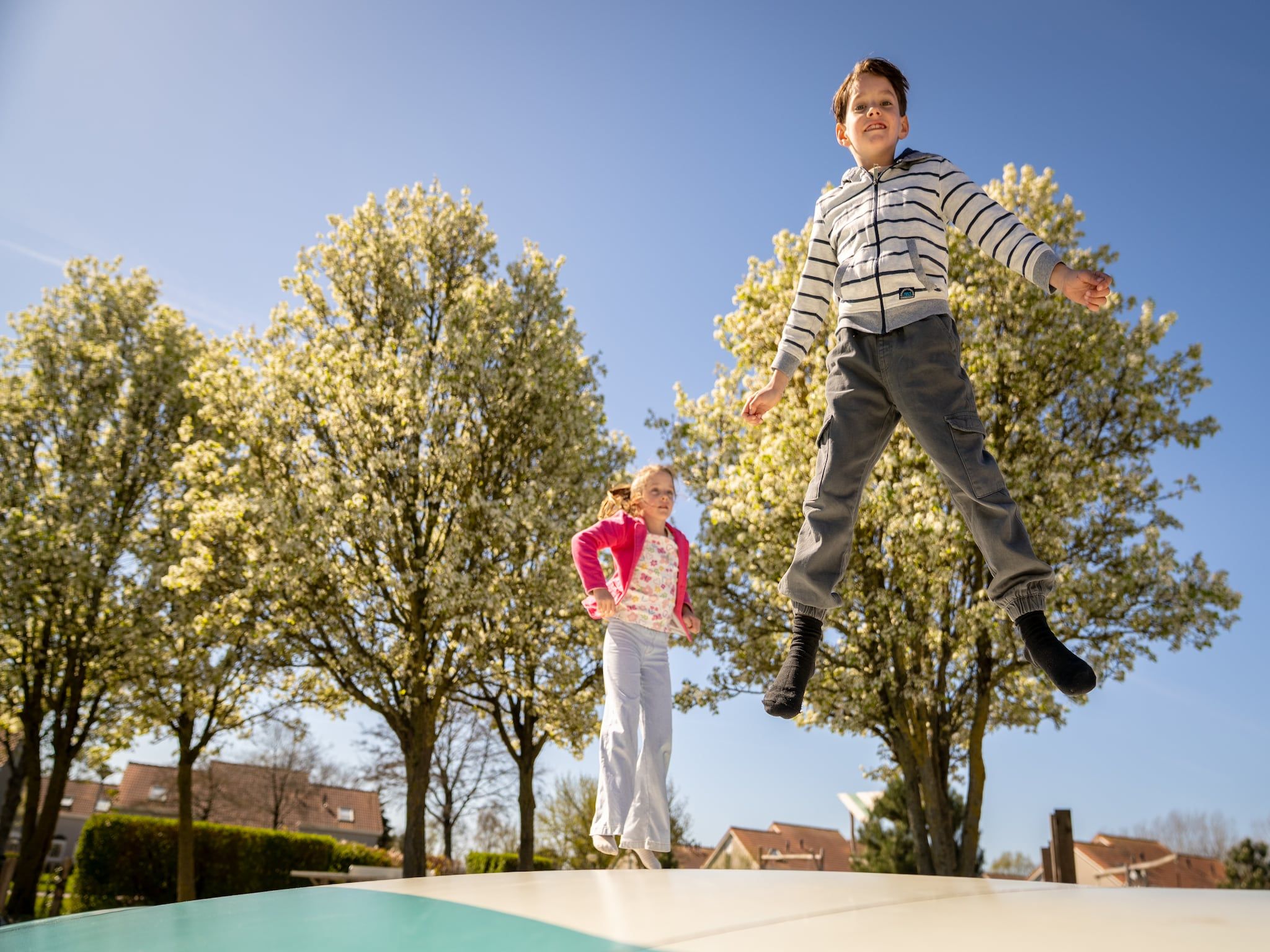 Parkfaciliteiten bij Vakantiepark de Soeten Haert 17 in Renesse