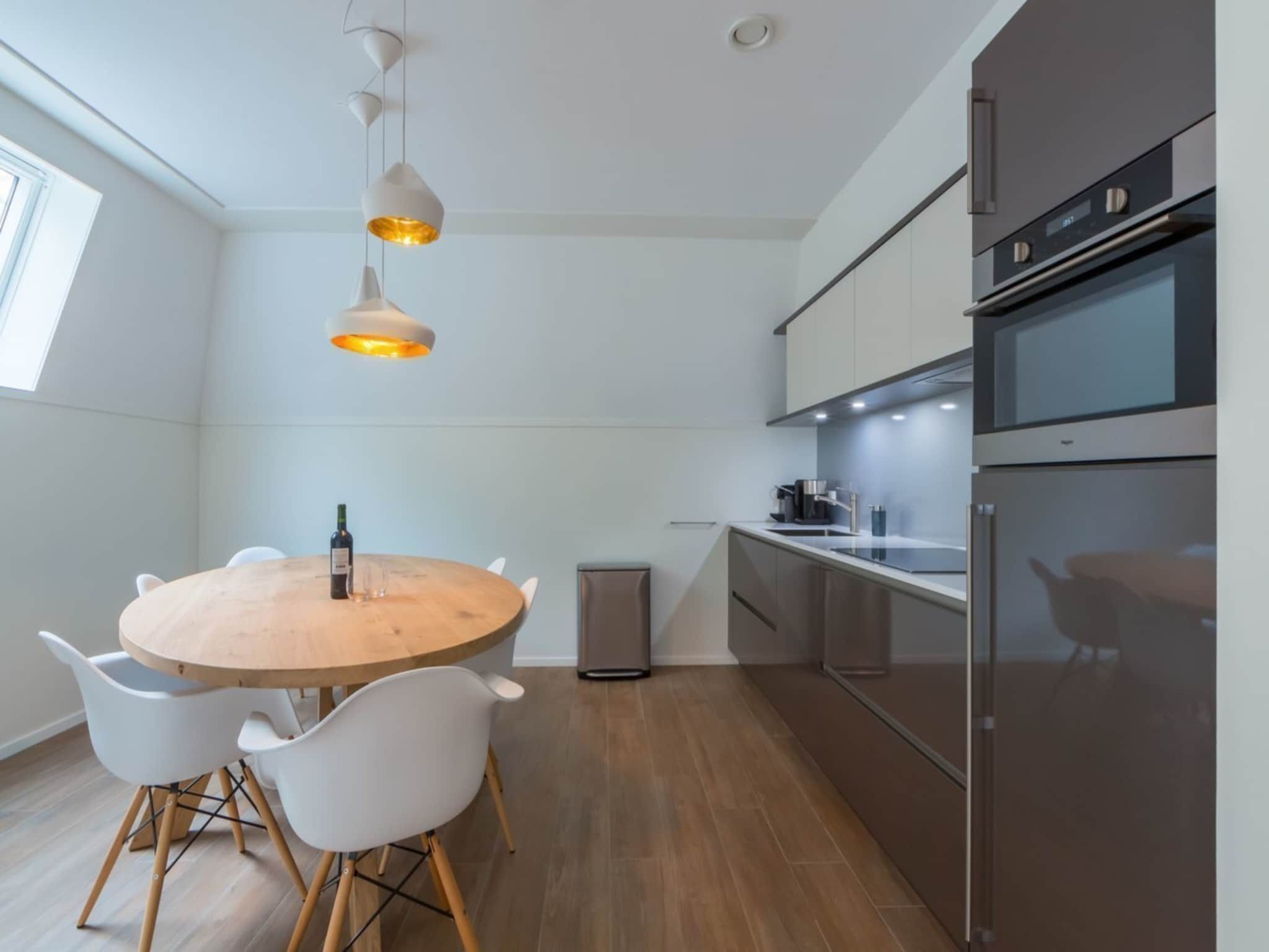 De keuken van Appartement Duinhof Dishoek 13N - 6 personen in Koudekerke