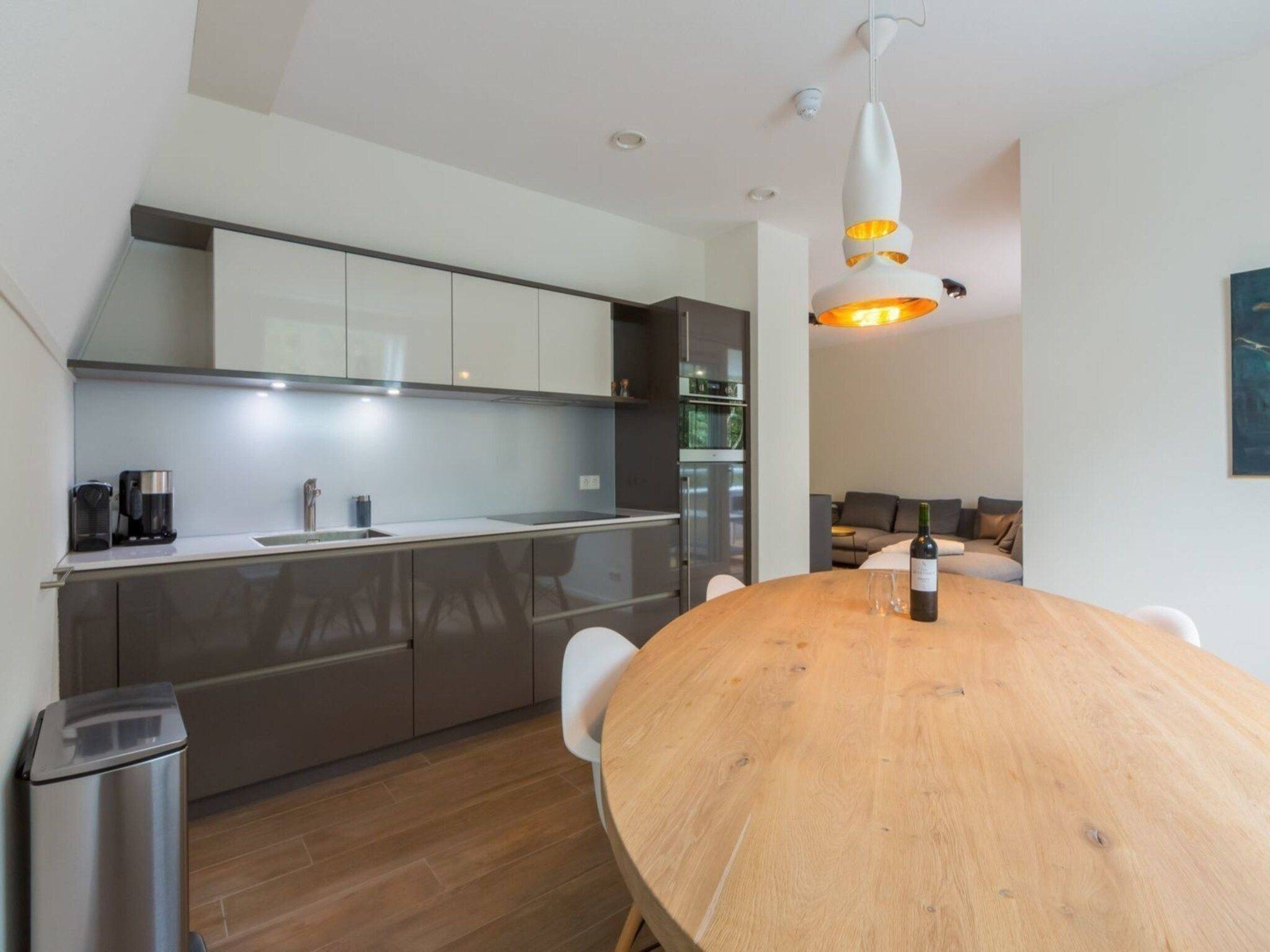 De keuken van Appartement Duinhof Dishoek 13N - 6 personen in Koudekerke