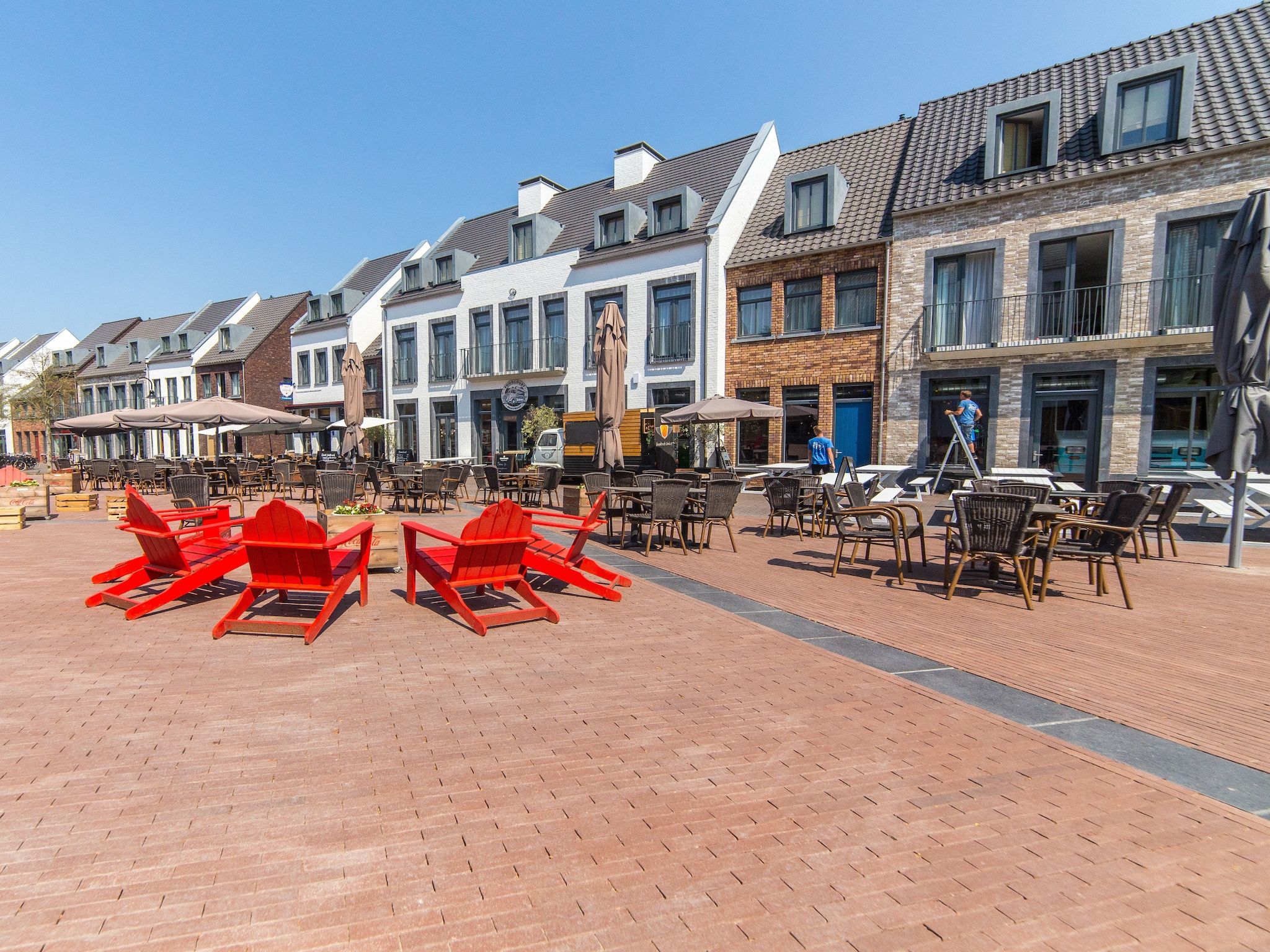 De buitenkant van Resort Maastricht 8 in Maastricht