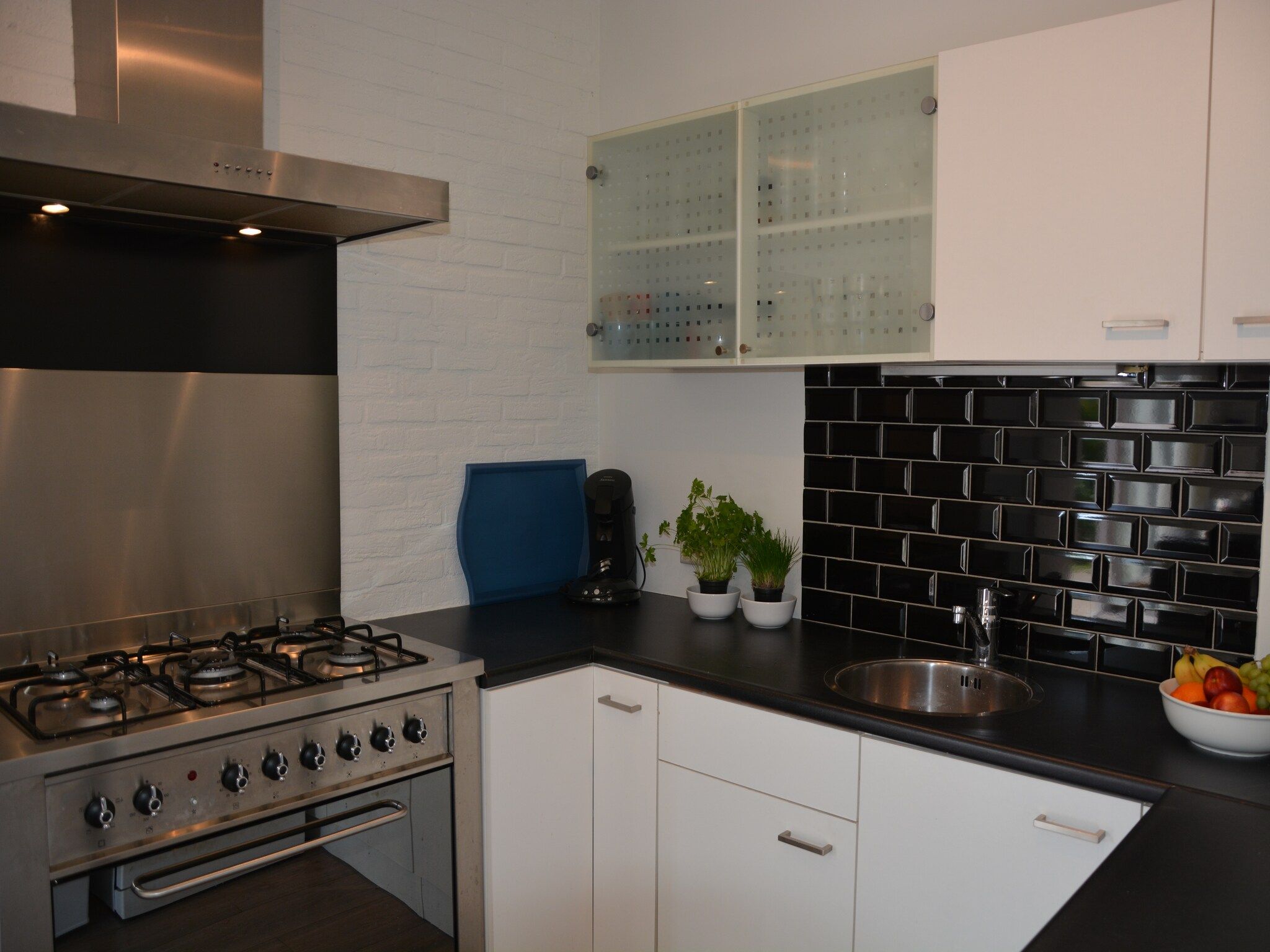 De keuken van 't Zeepaardje in Noordwijkerhout