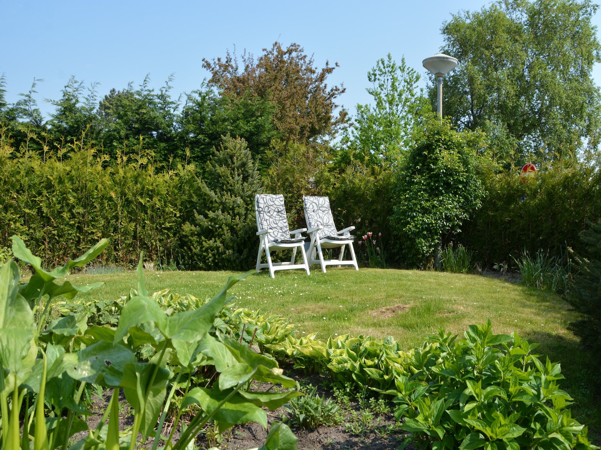 De tuin van 't Zeepaardje in Noordwijkerhout