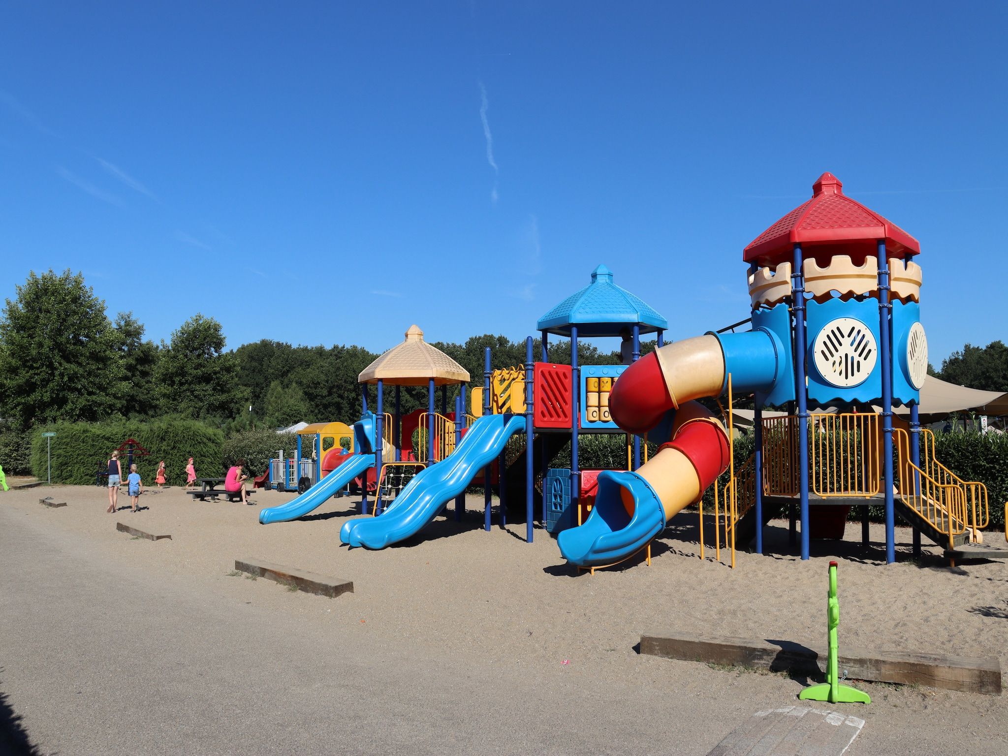 Parkfaciliteiten bij Recreatiepark Duinhoeve 3 in Udenhout