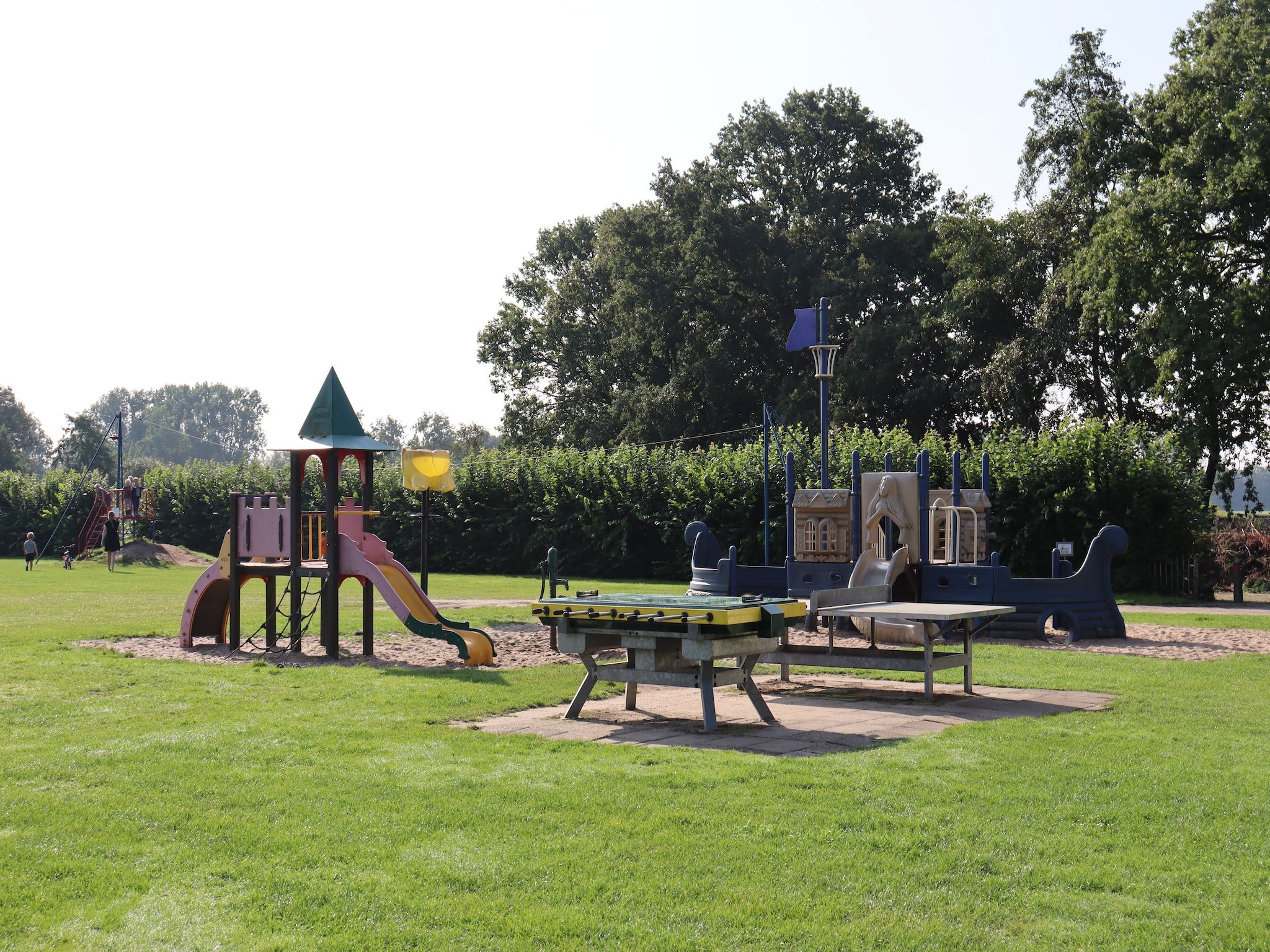 Parkfaciliteiten bij Recreatiepark Duinhoeve 3 in Udenhout