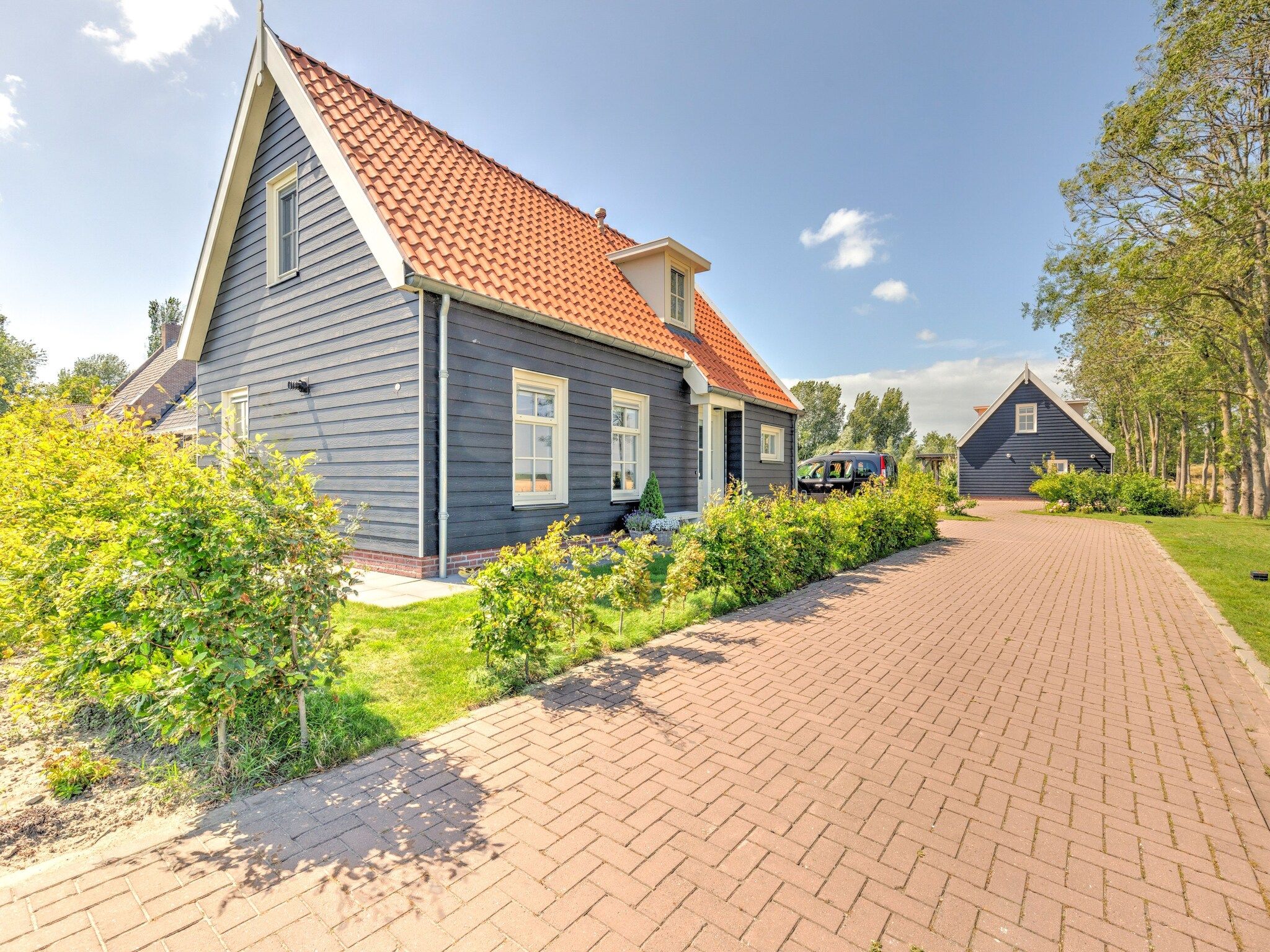 De buitenkant van Groeneweg 4 in Wissenkerke
