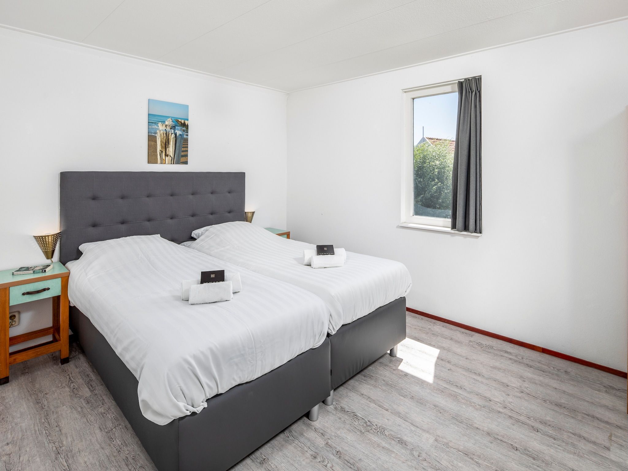 Een slaapkamer van Aquadelta 32 in Bruinisse