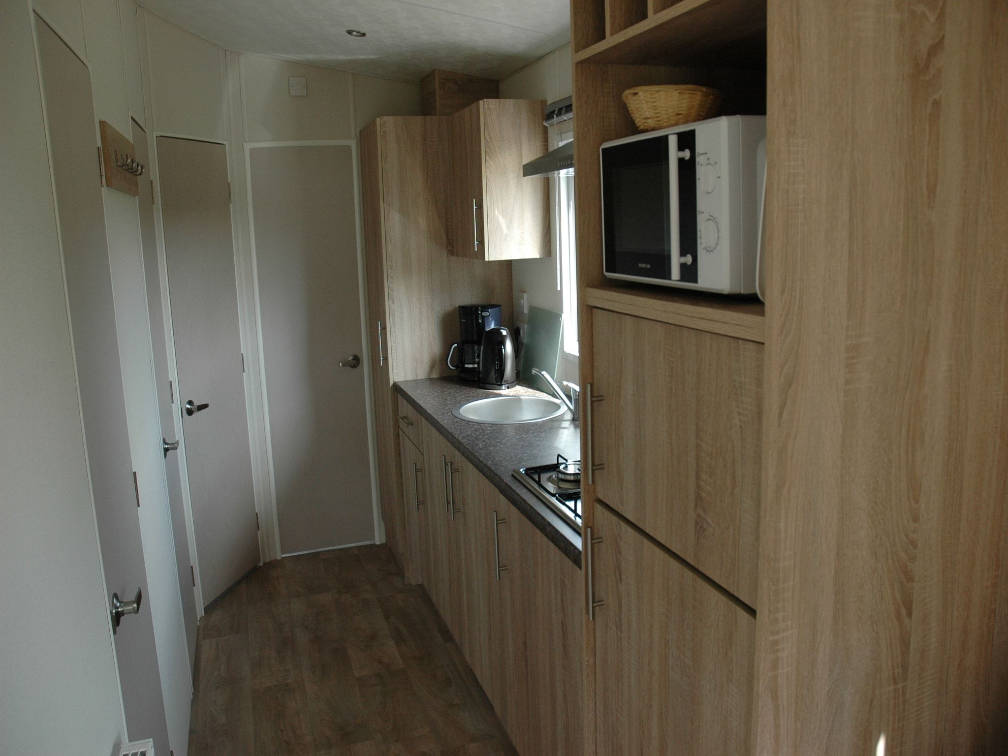 De keuken van Recreatiepark Duinhoeve 9 in Udenhout