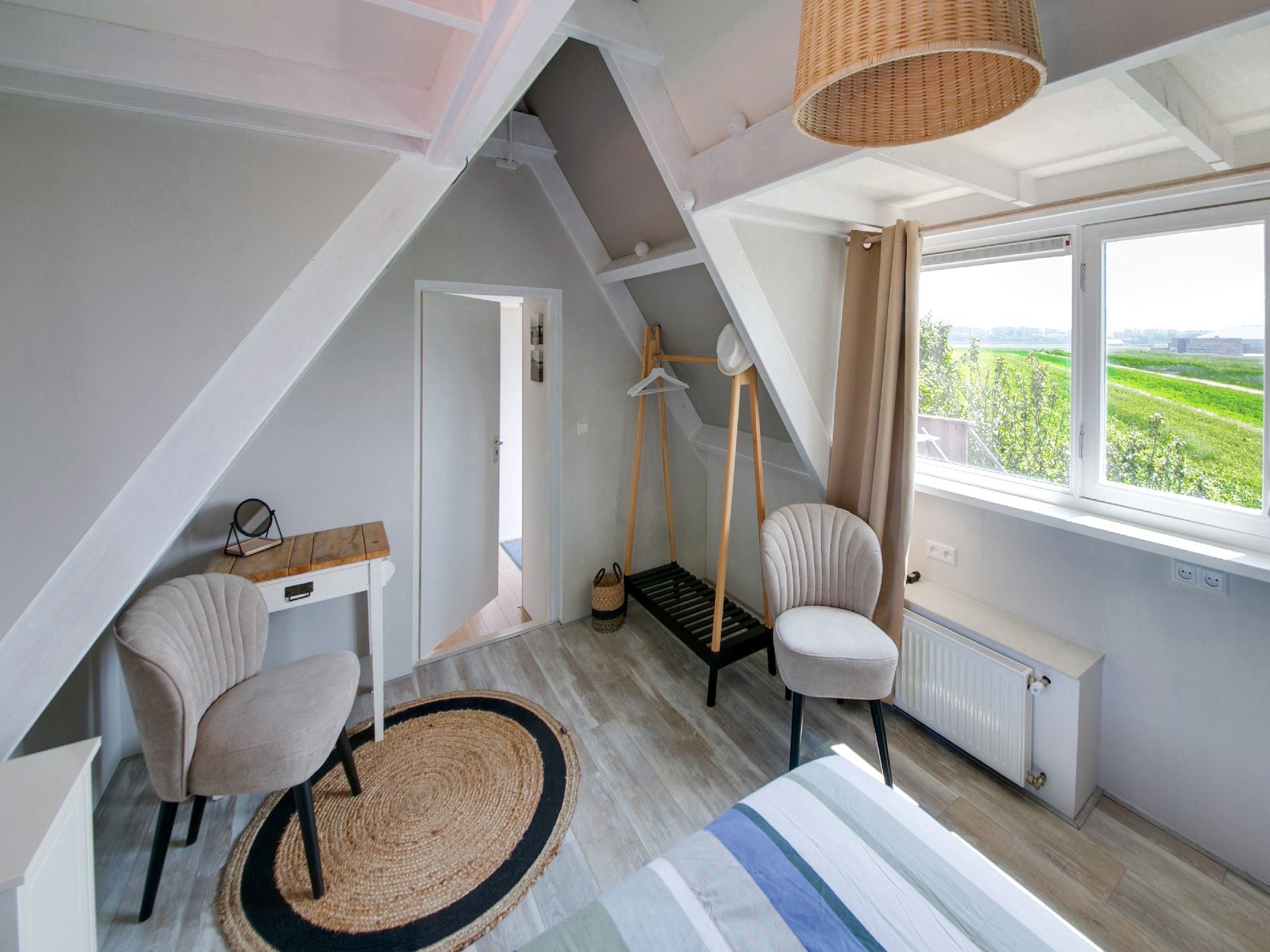 Een slaapkamer van Zilte Bries in Callantsoog