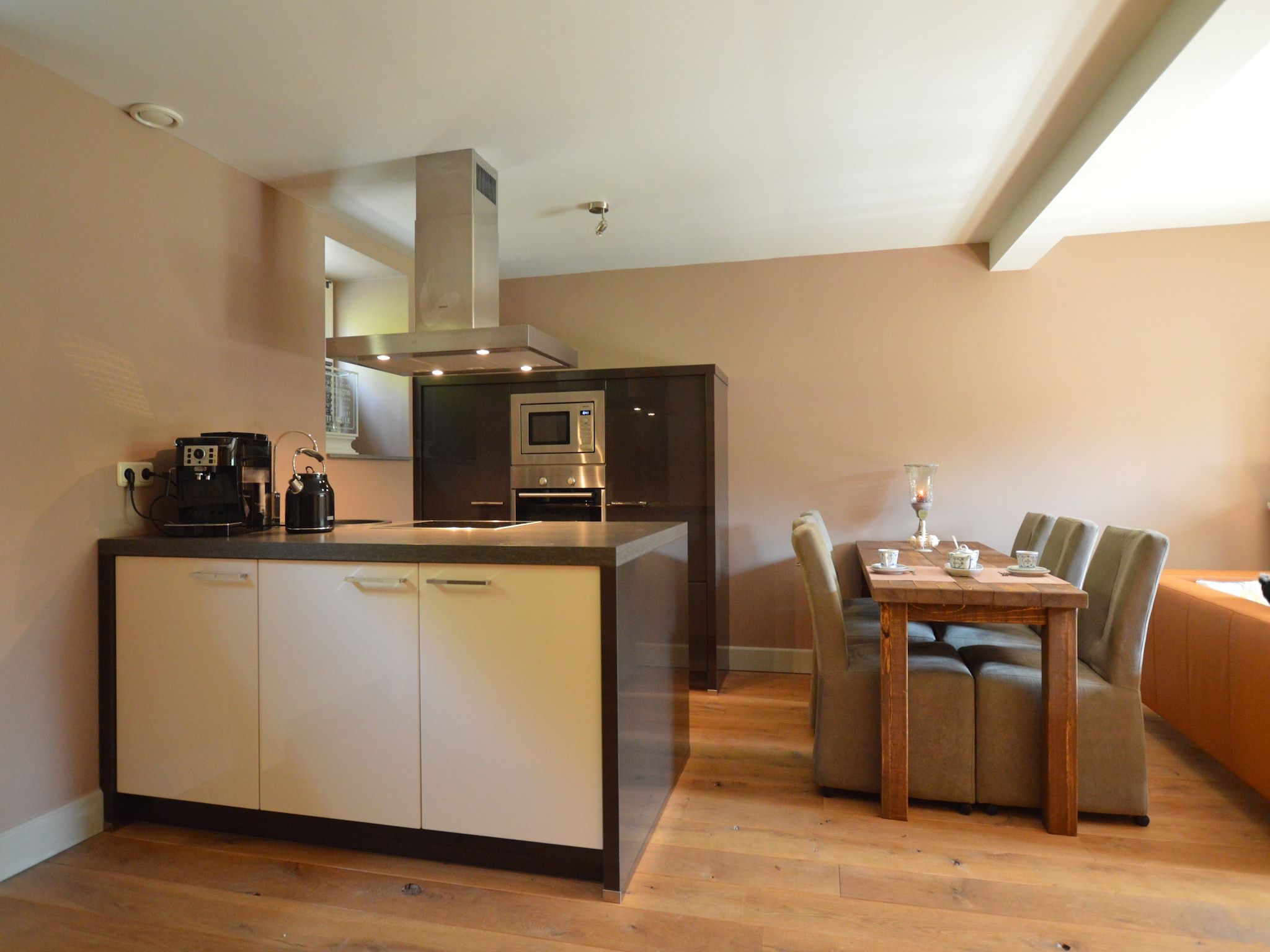 De keuken van Hoeve A Gen Water- Donderblumke in Slenaken