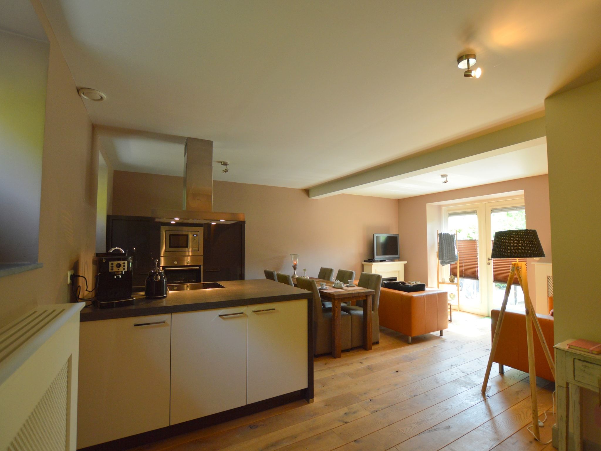 De woonkamer van Hoeve A Gen Water- Donderblumke in Slenaken