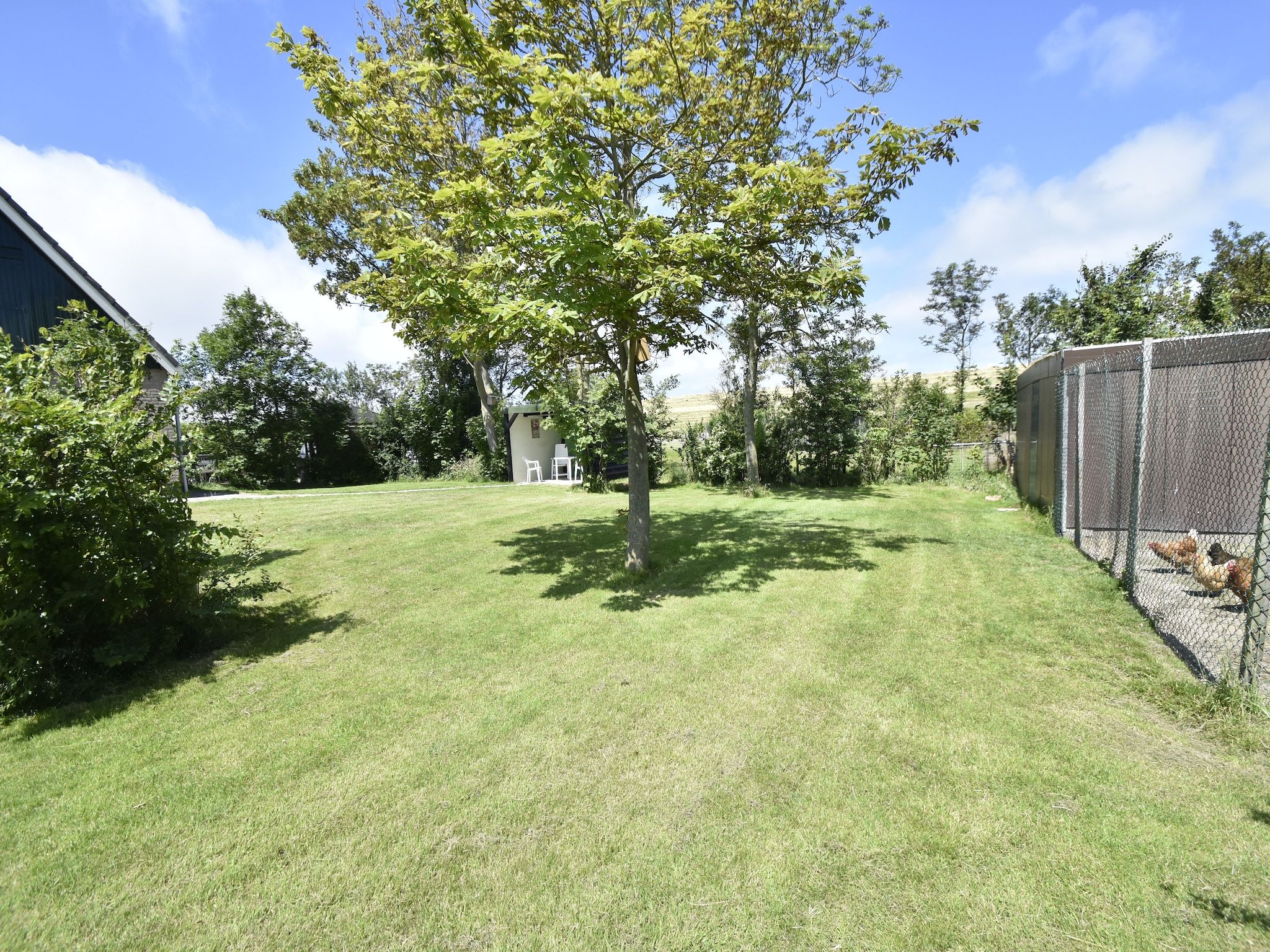 De tuin van Het Hoge Noorden in Hippolytushoef