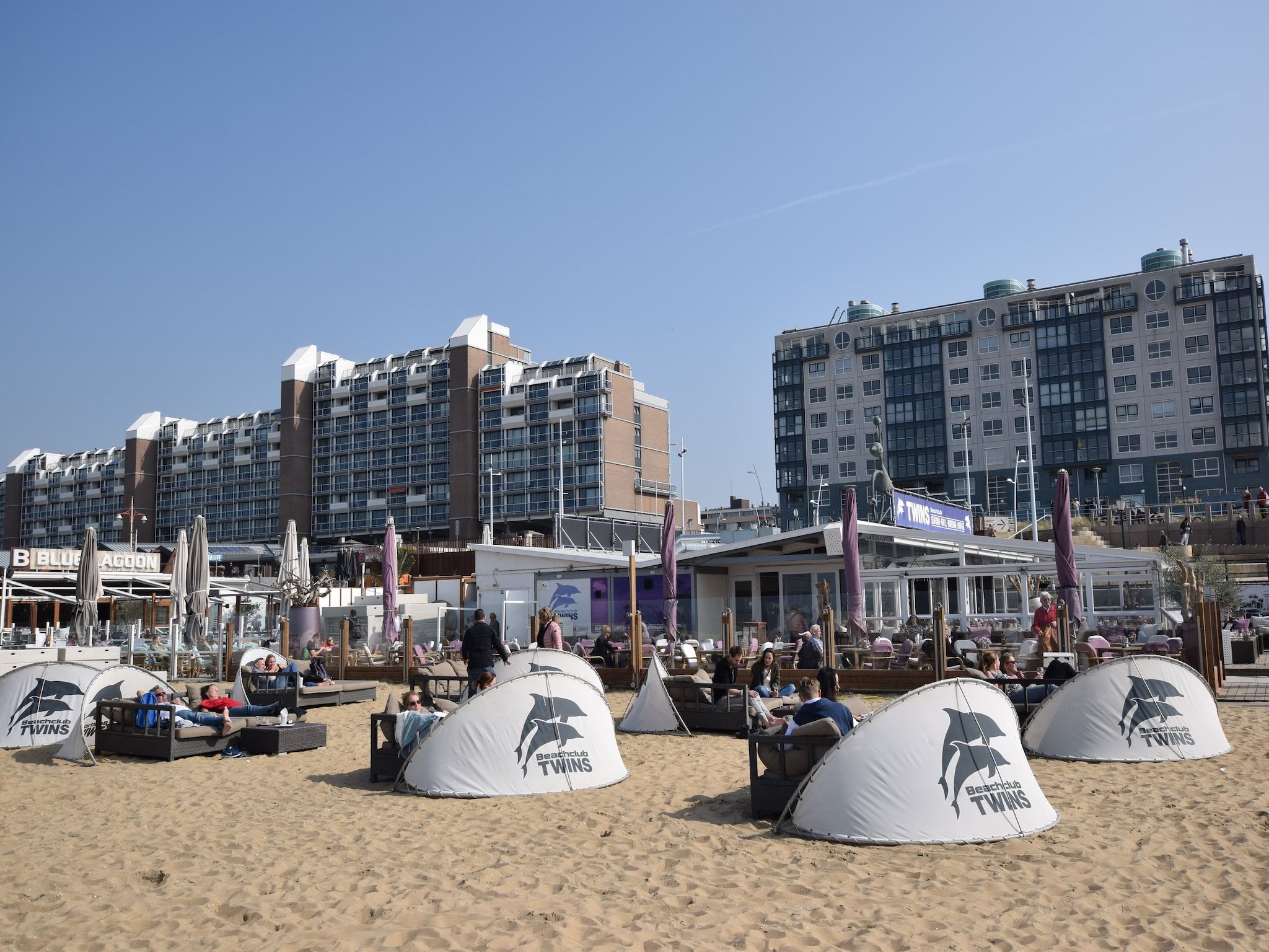 De omgeving van Huize Columbus in Den Haag