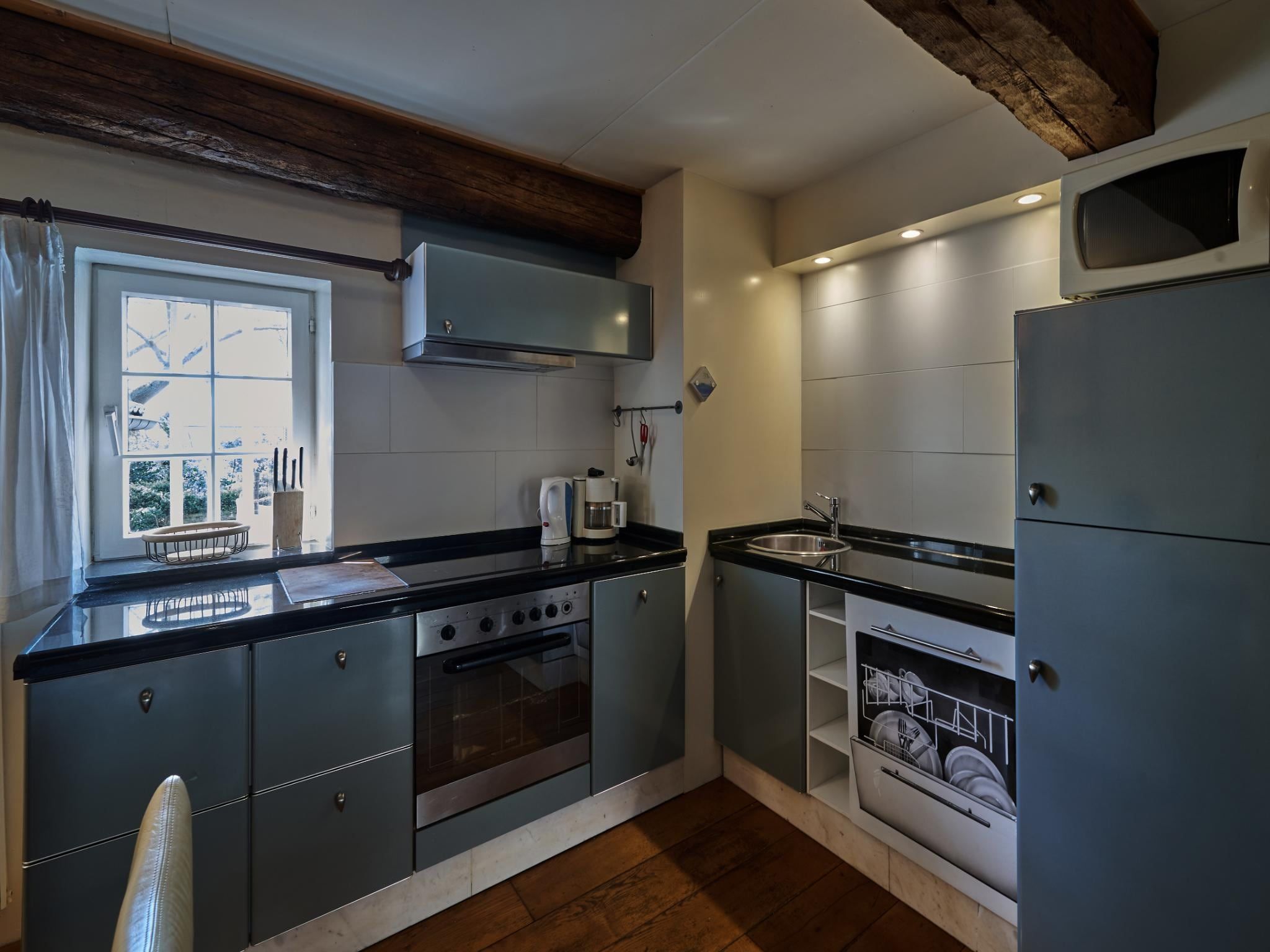 De keuken van Meschermolen 1 in Mesch-Eijsden