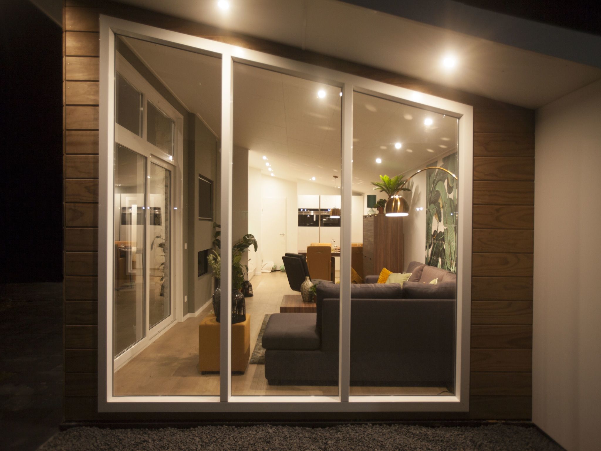 De woonkamer van Resort Mooi Bemelen 8 in Bemelen