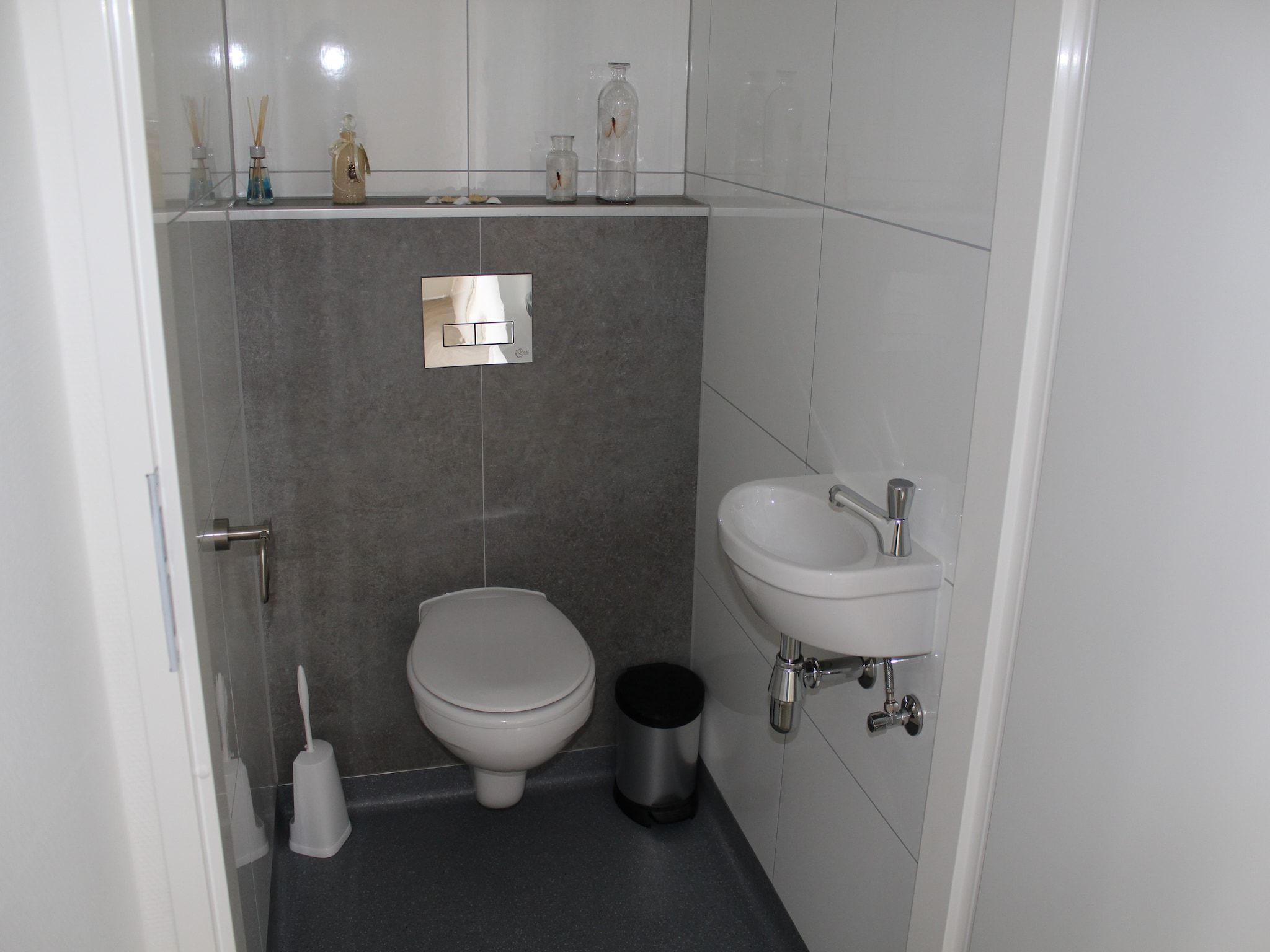 De badkamer van Resort Mooi Bemelen 8 in Bemelen