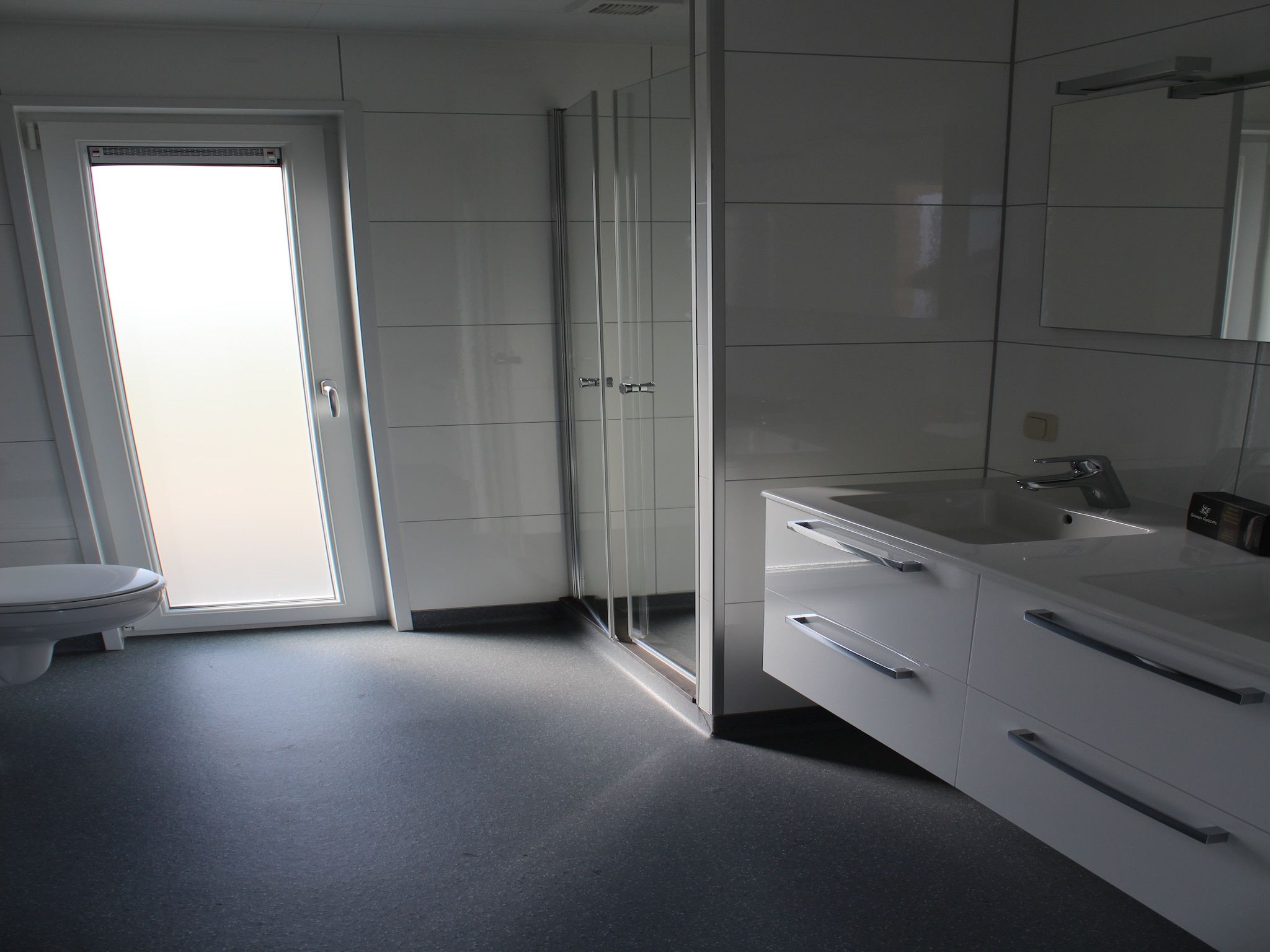 De badkamer van Resort Mooi Bemelen 8 in Bemelen