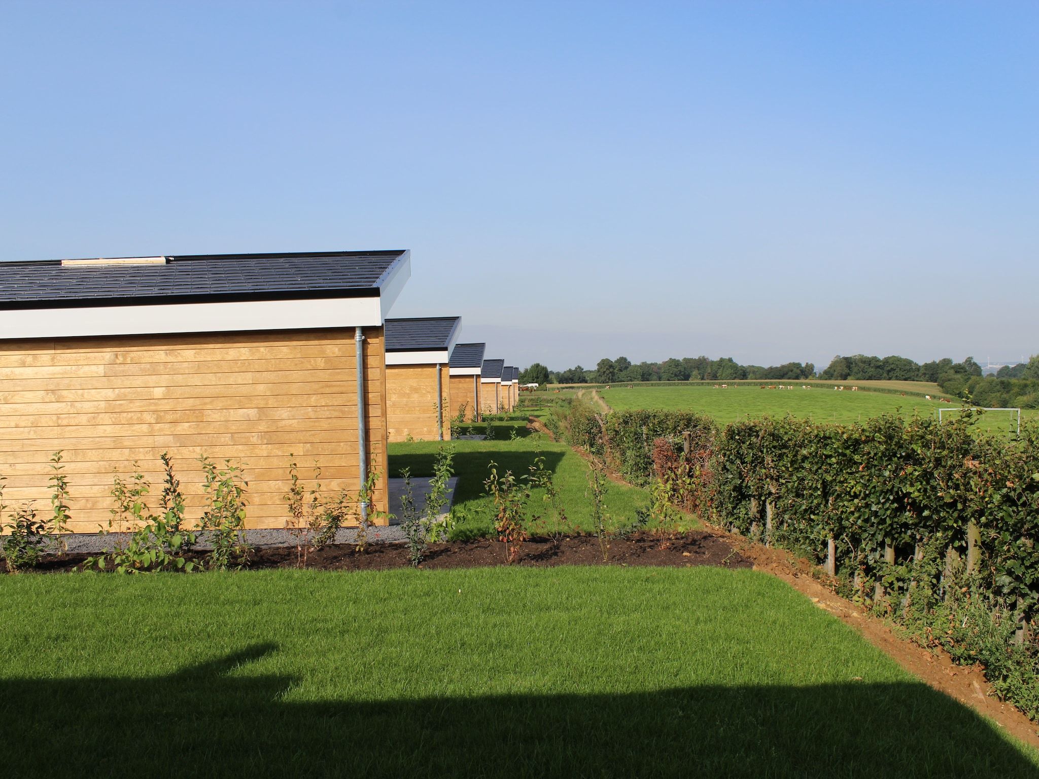 Het uitzicht vanaf Resort Mooi Bemelen 8 in Bemelen