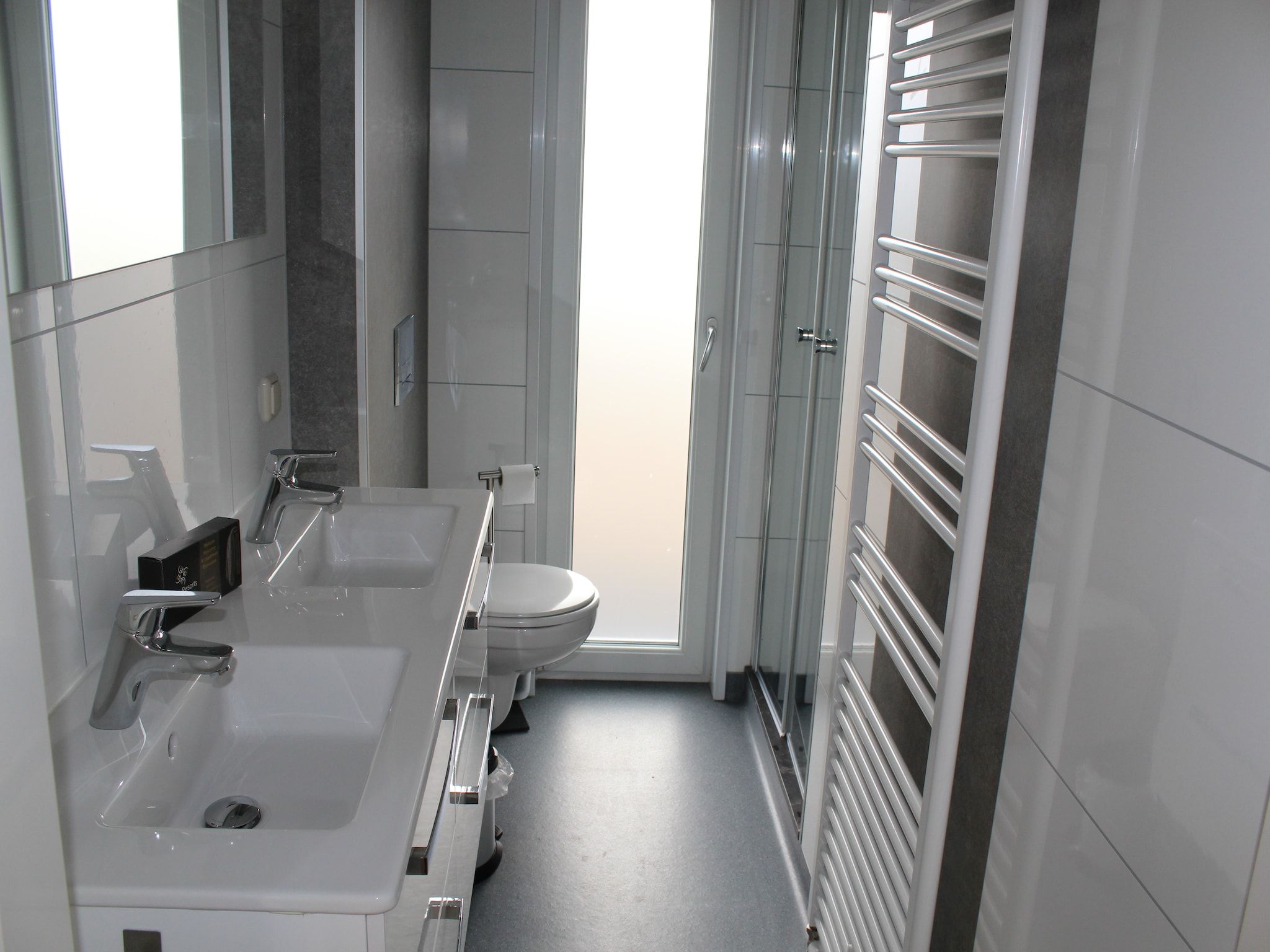 De badkamer van Resort Mooi Bemelen 9 in Bemelen