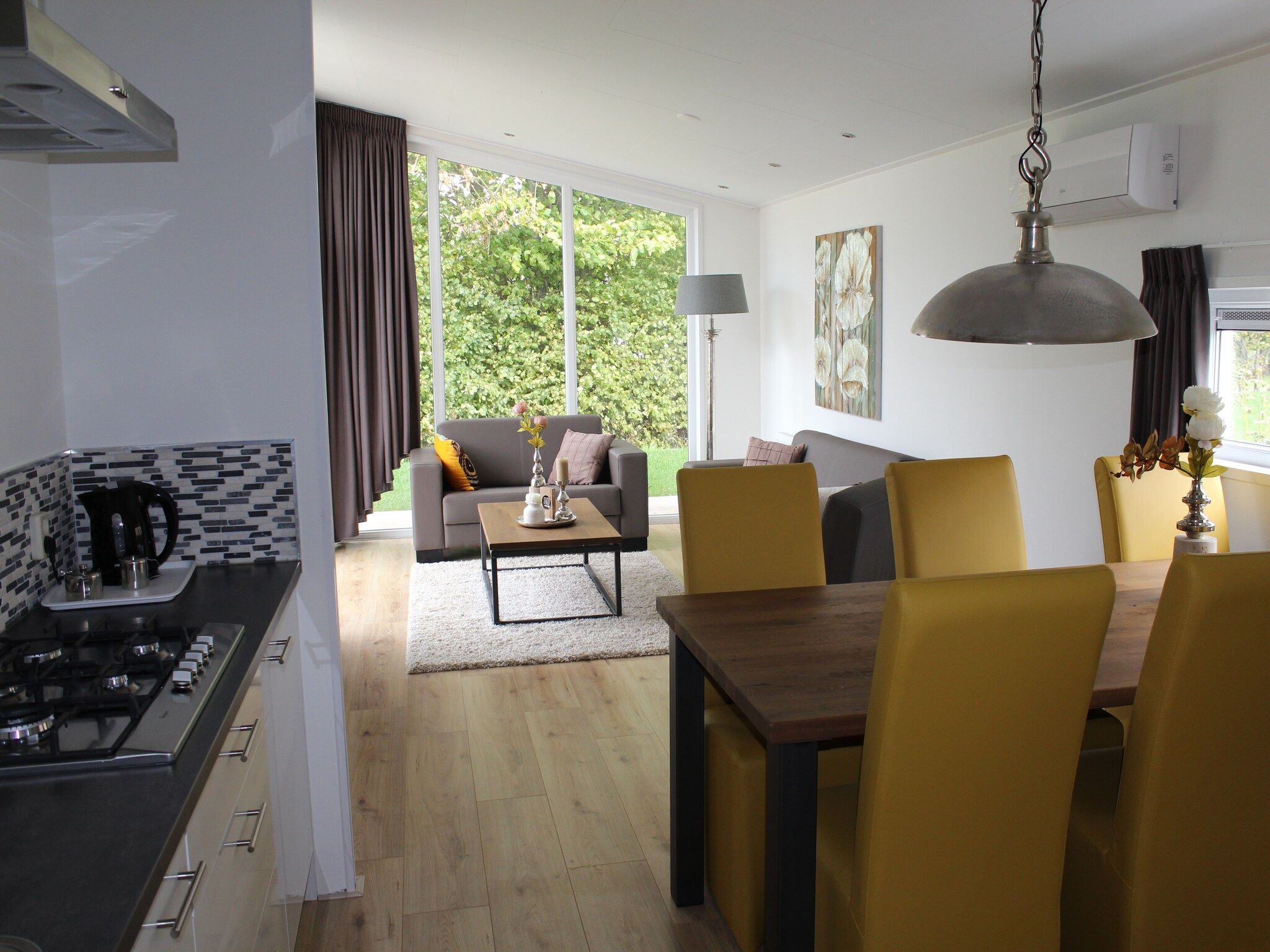 De woonkamer van Resort Mooi Bemelen 9 in Bemelen