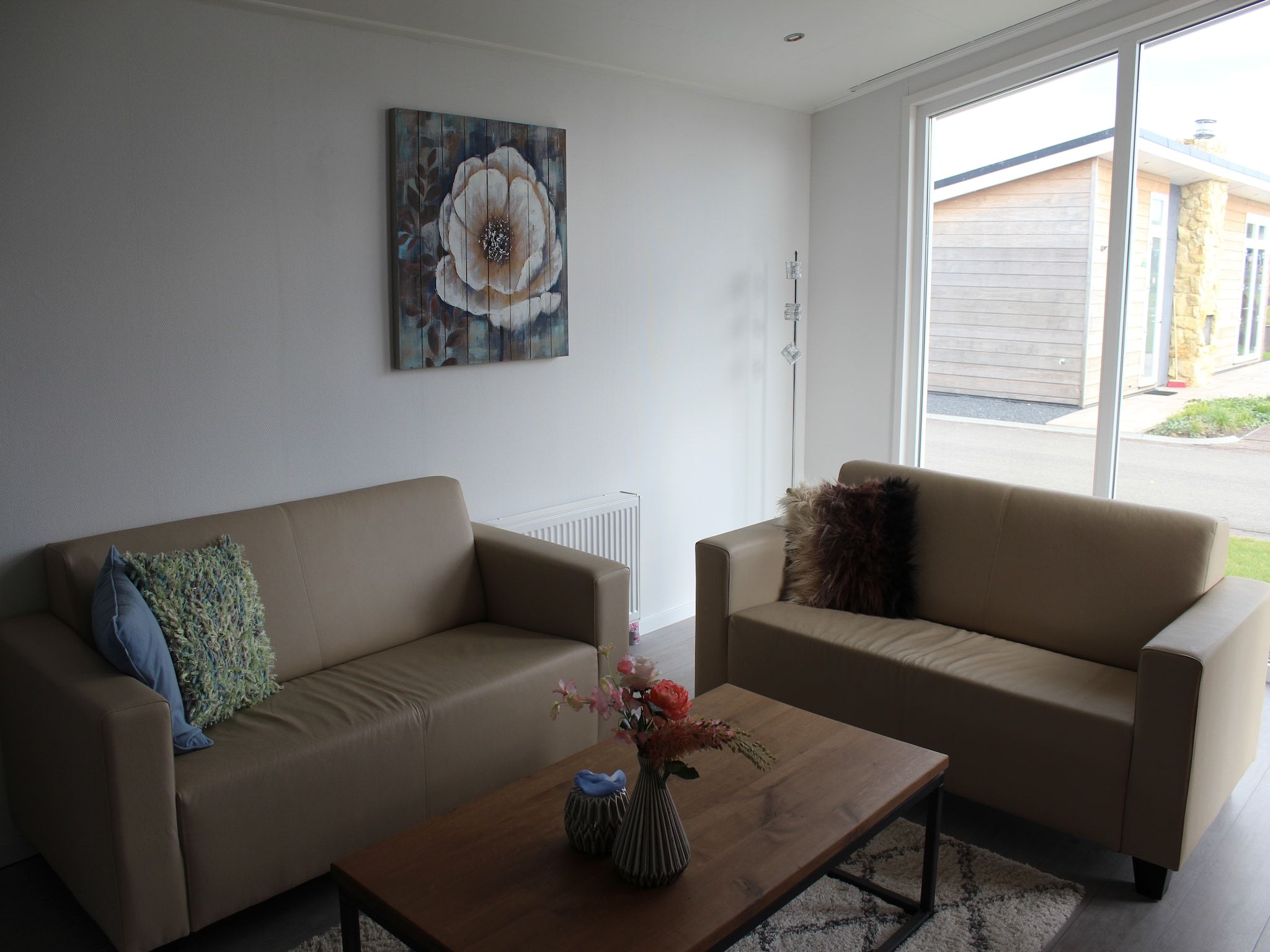 De woonkamer van Resort Mooi Bemelen 10 in Bemelen