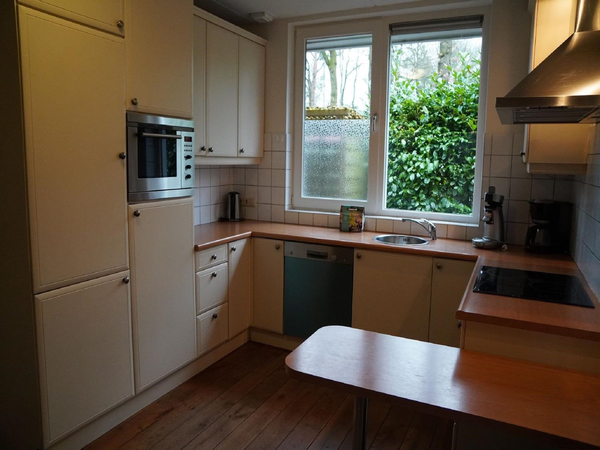 De keuken van Vakantiepark De Rimboe & De Woeste Hoogte 2 in Hoenderloo