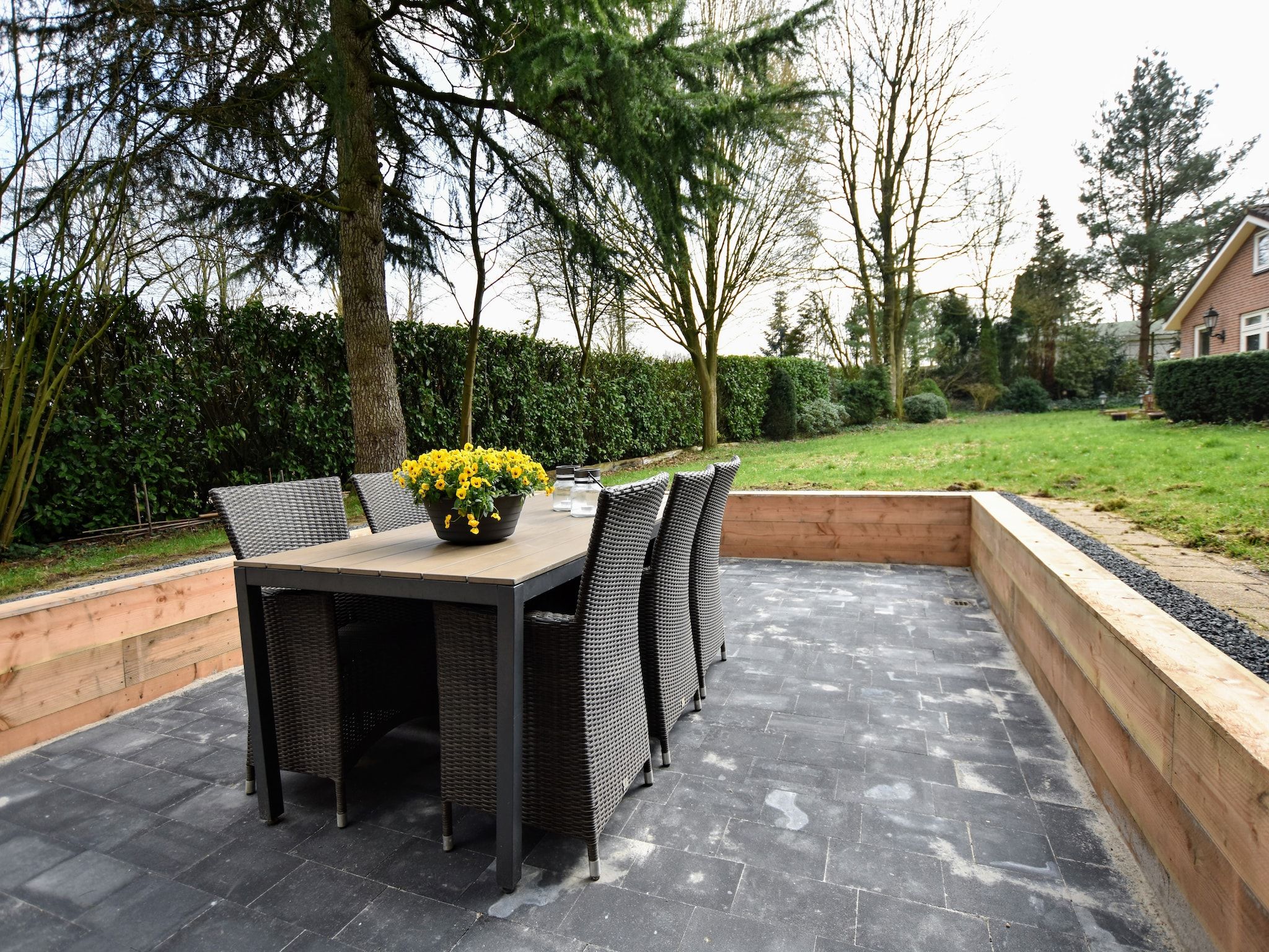 Het terras van Veluwse Specht in Garderen