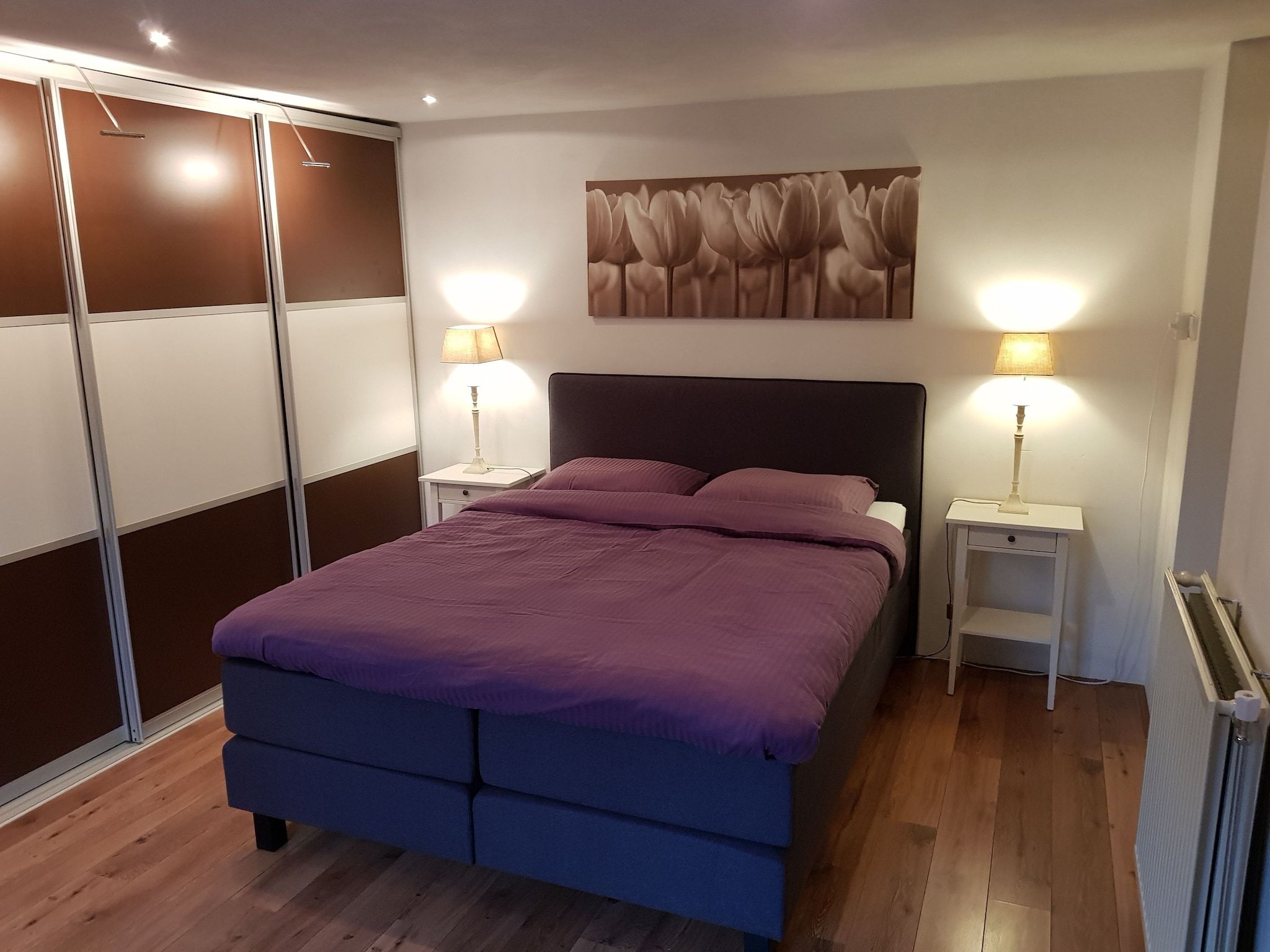 Een slaapkamer van Veluwse Specht in Garderen