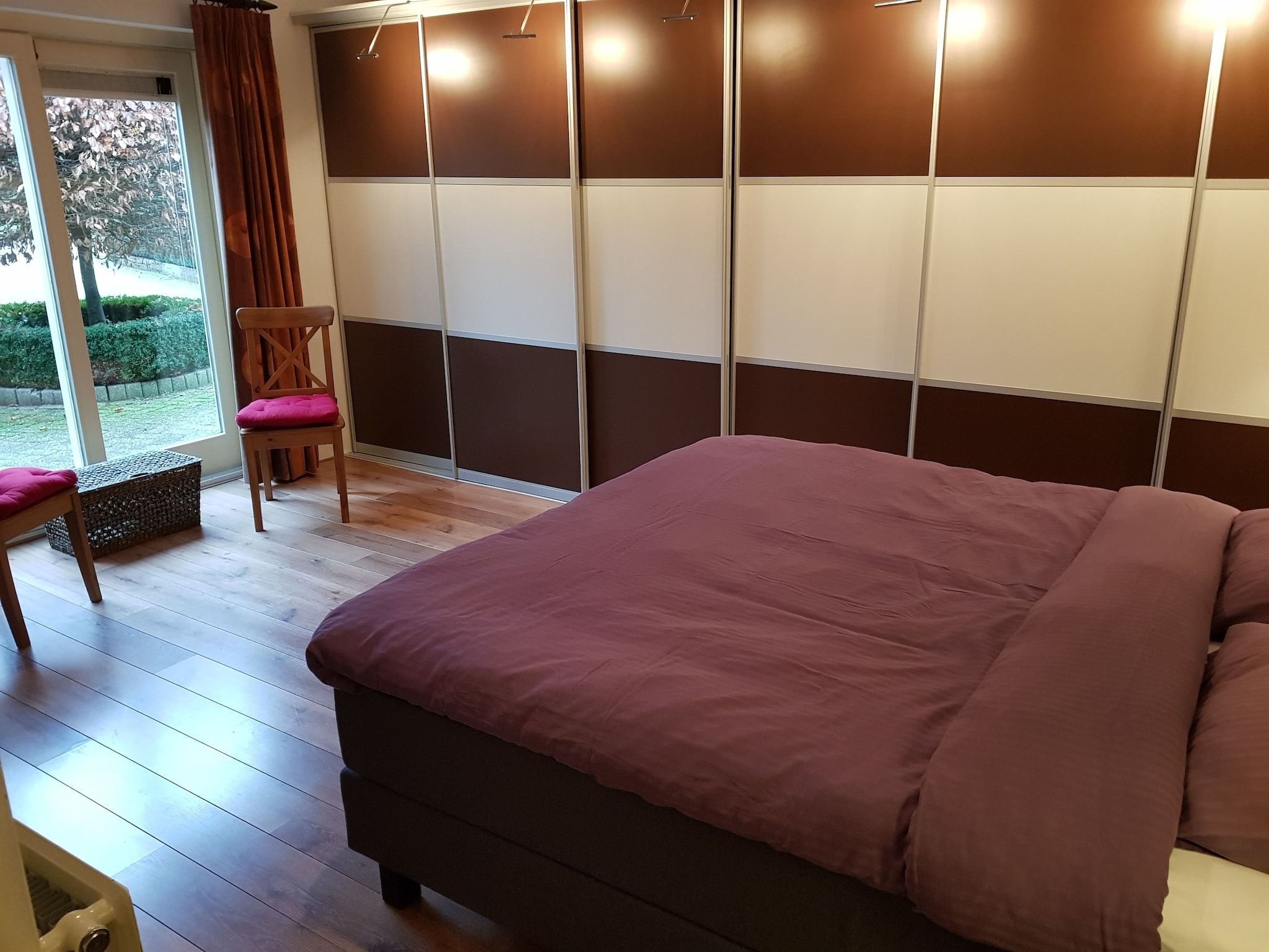 Een slaapkamer van Veluwse Specht in Garderen