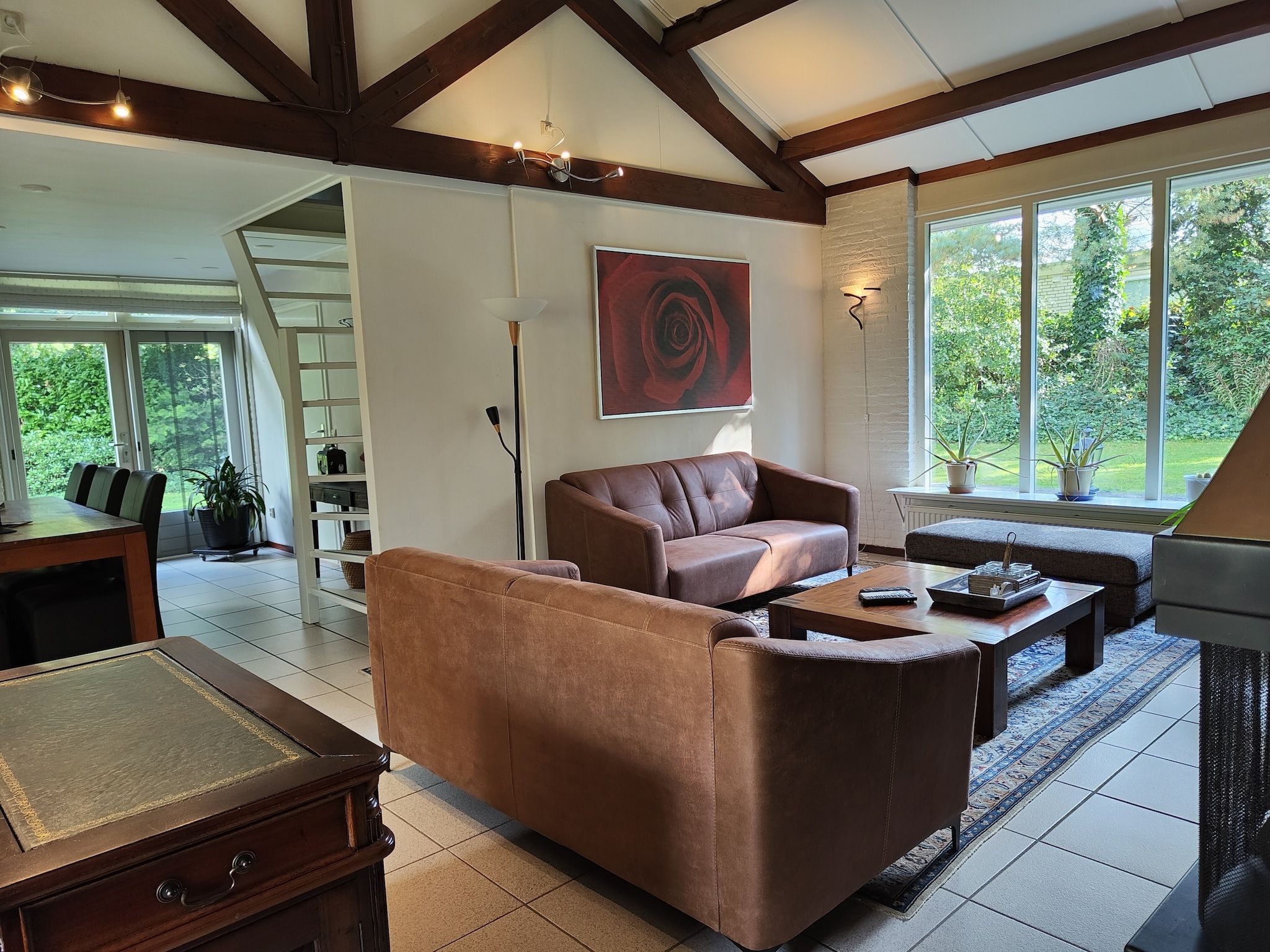 De woonkamer van Veluwse Specht in Garderen