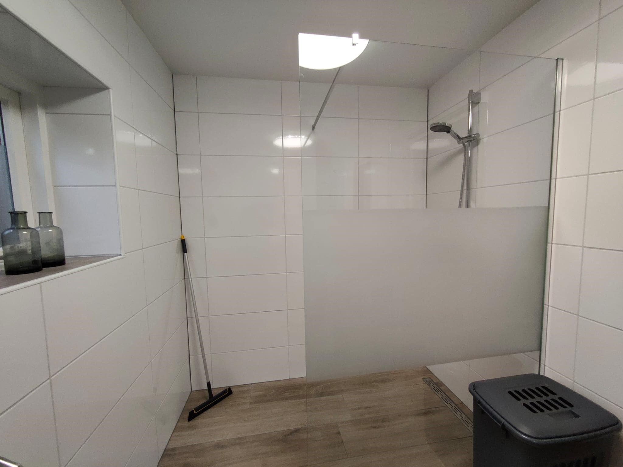 De badkamer van Veluwse Specht in Garderen