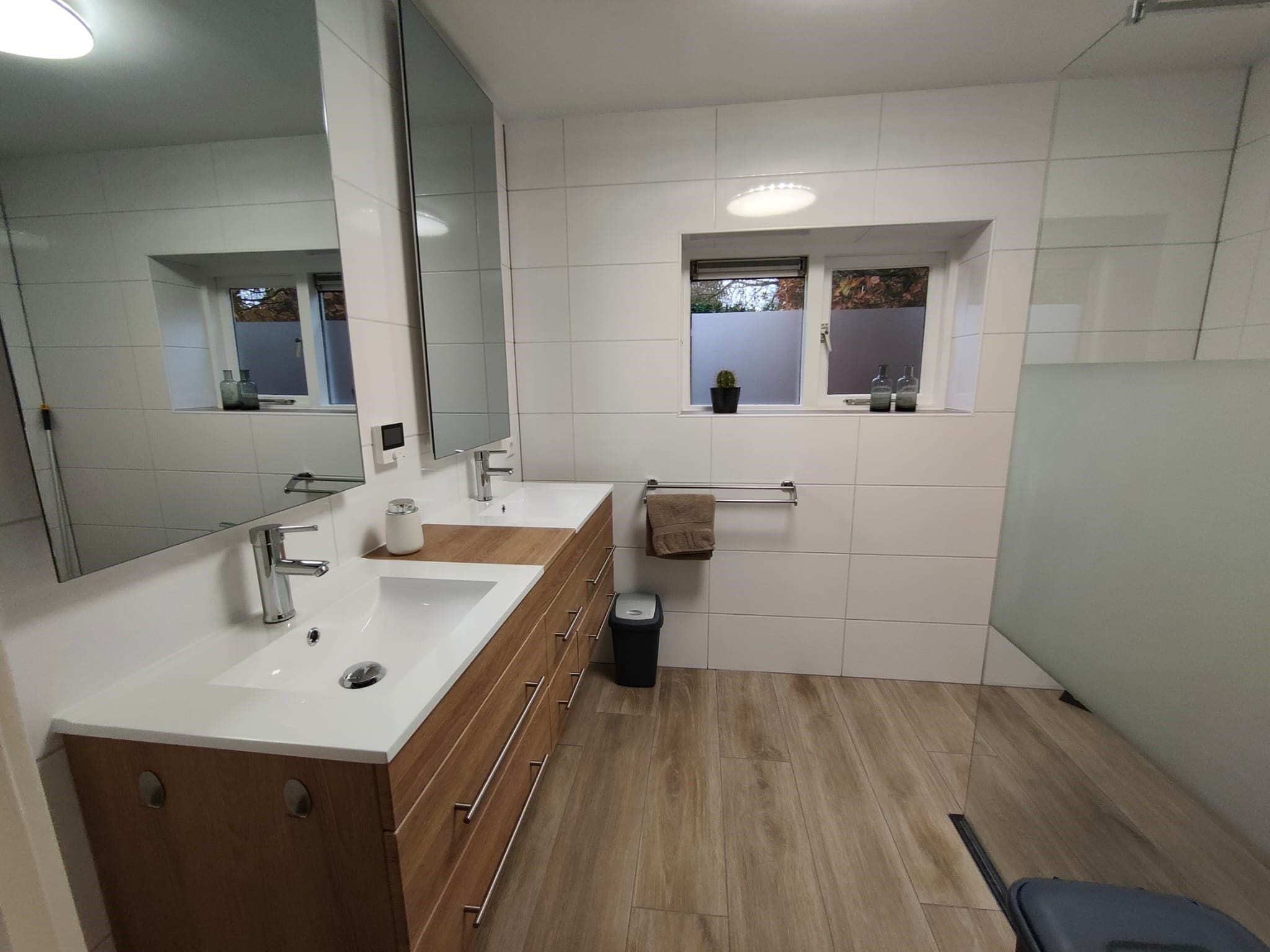 De badkamer van Veluwse Specht in Garderen